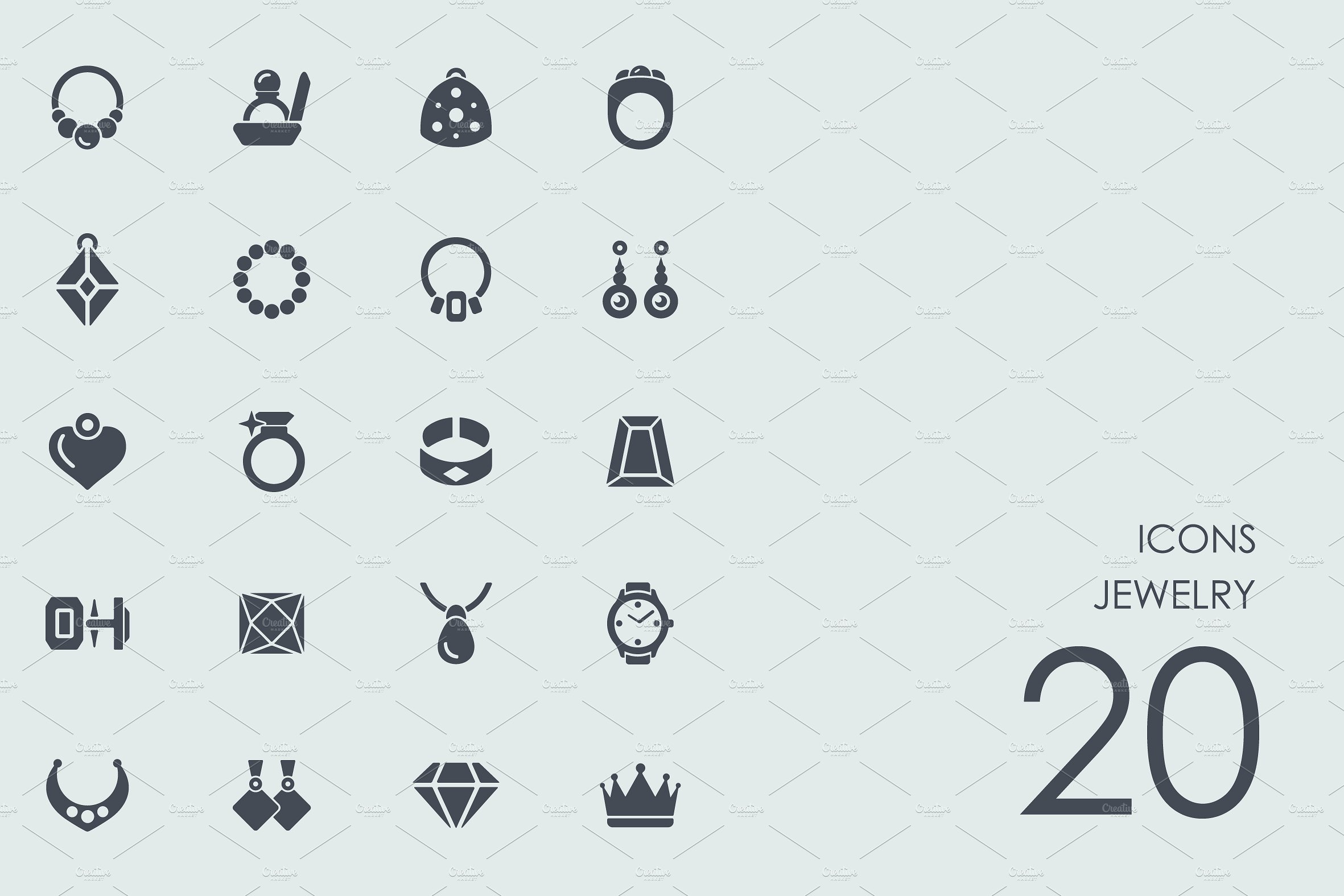 Jewelry icons