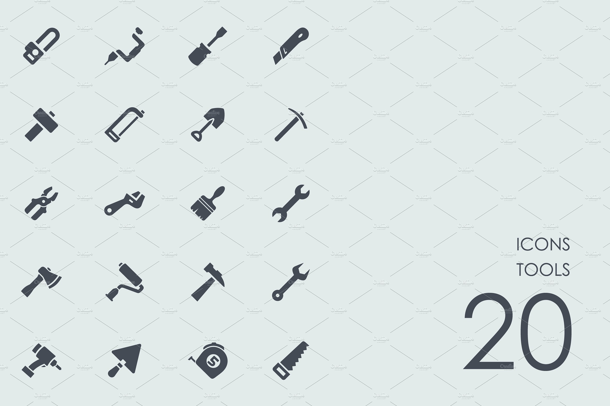 Tools icons