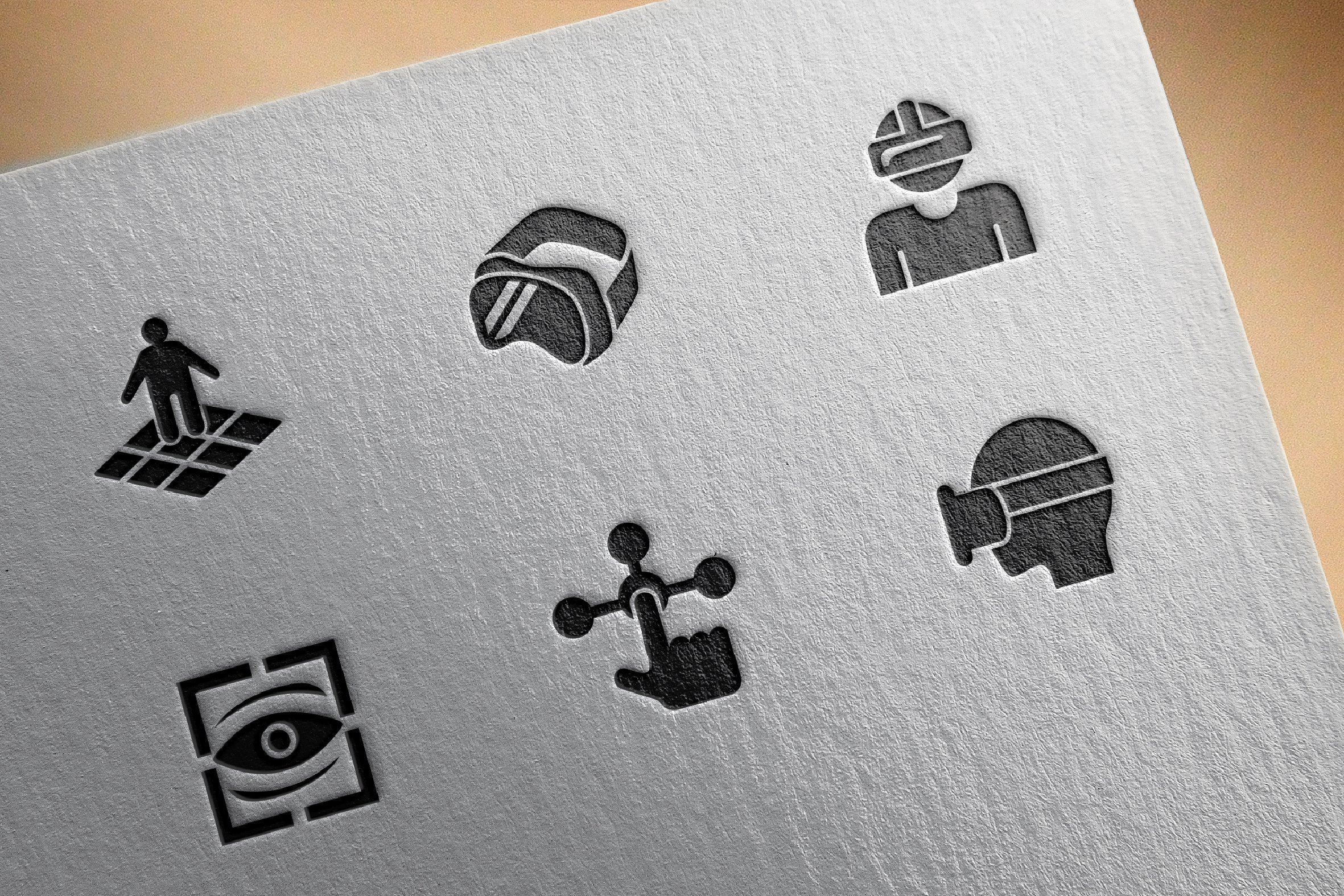 Virtual reality icons