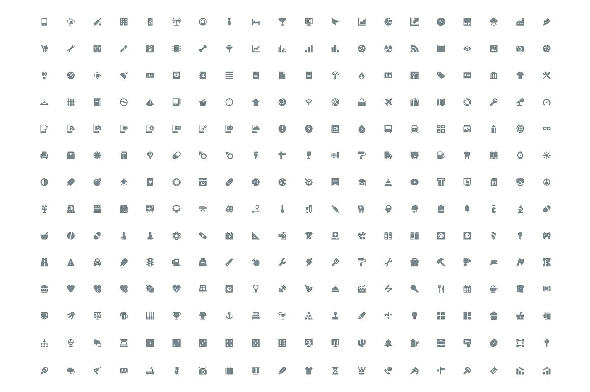 1000 Mini Vector Icons