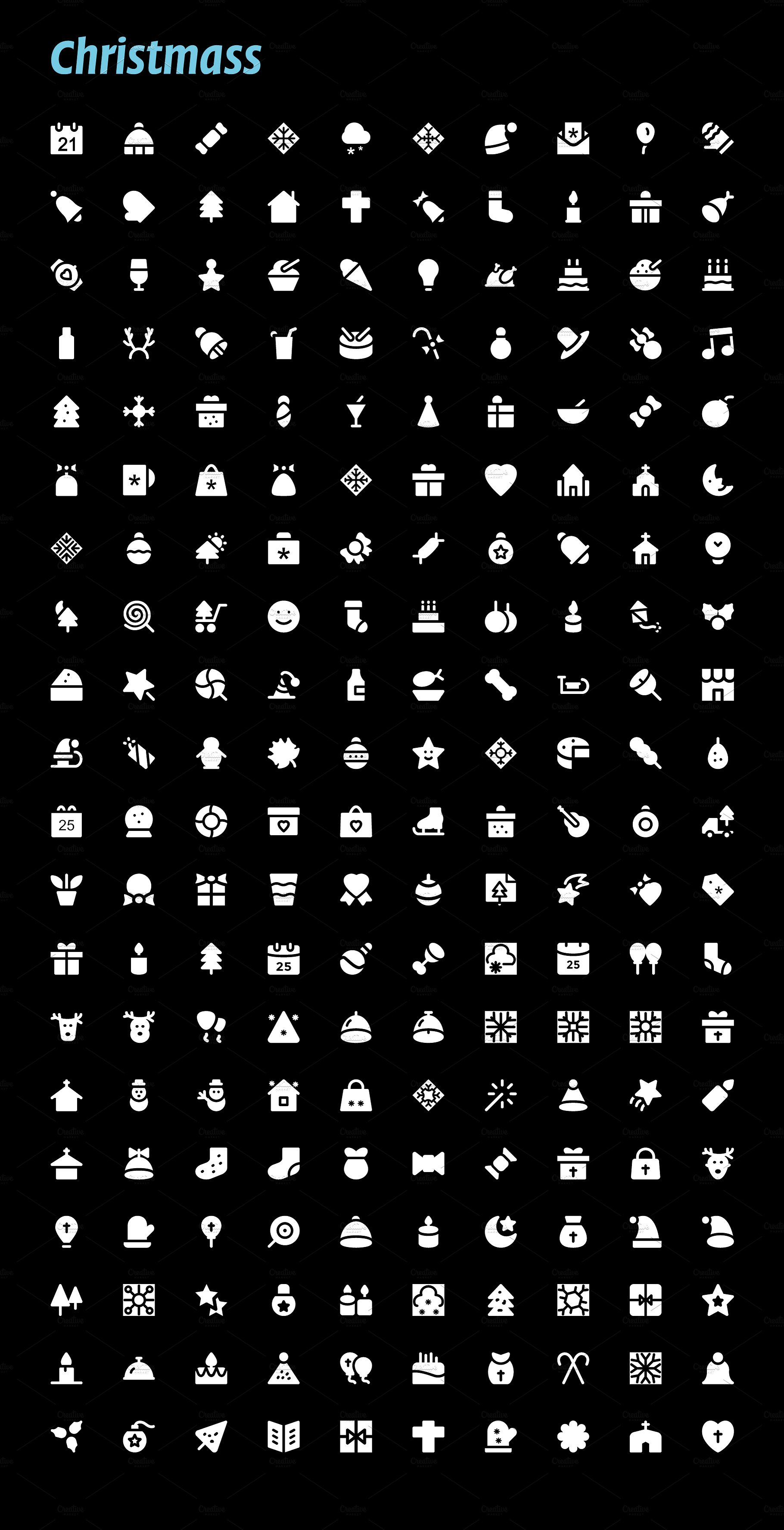 7930 Glyph Icons