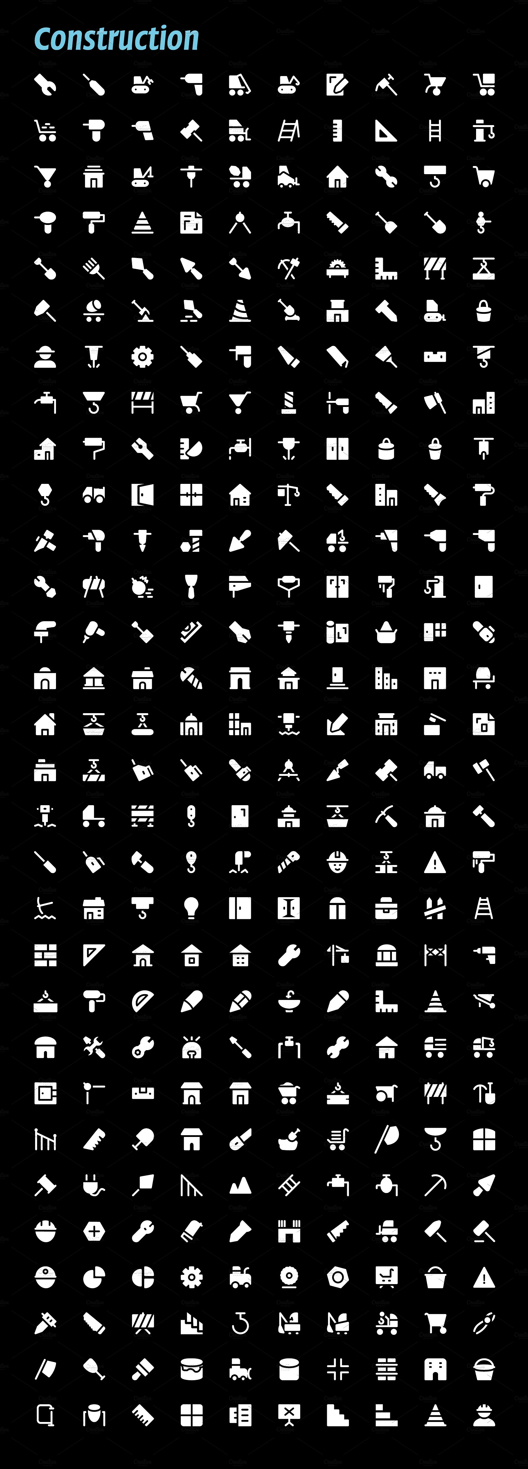 7930 Glyph Icons