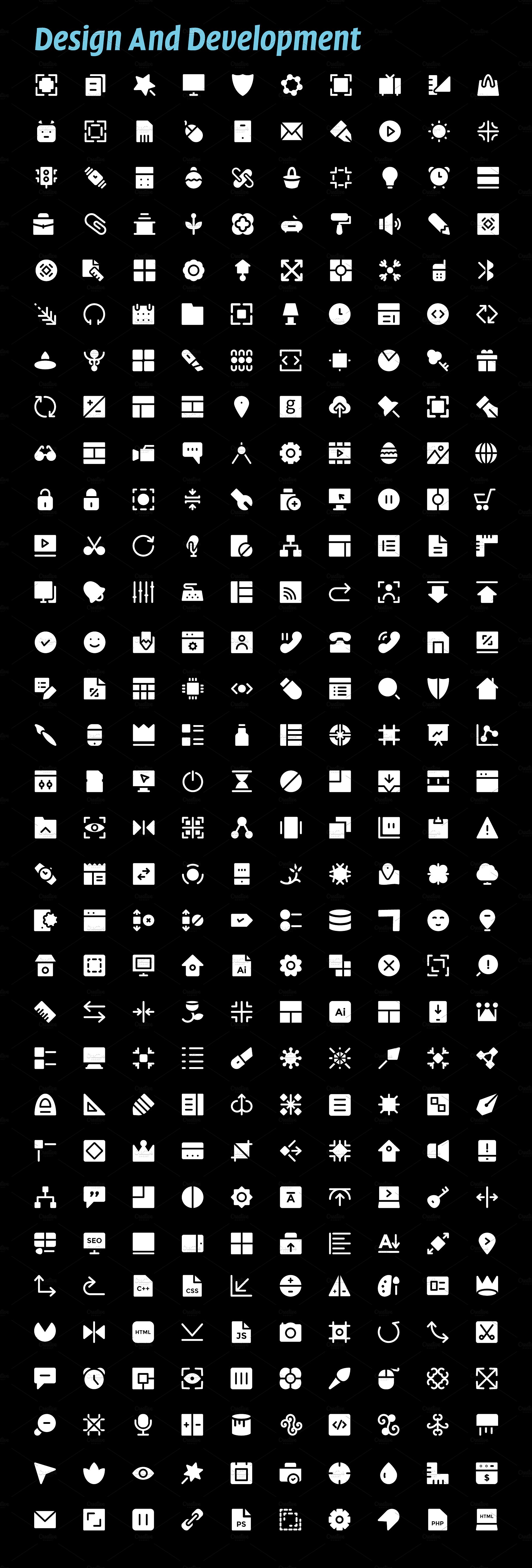 7930 Glyph Icons