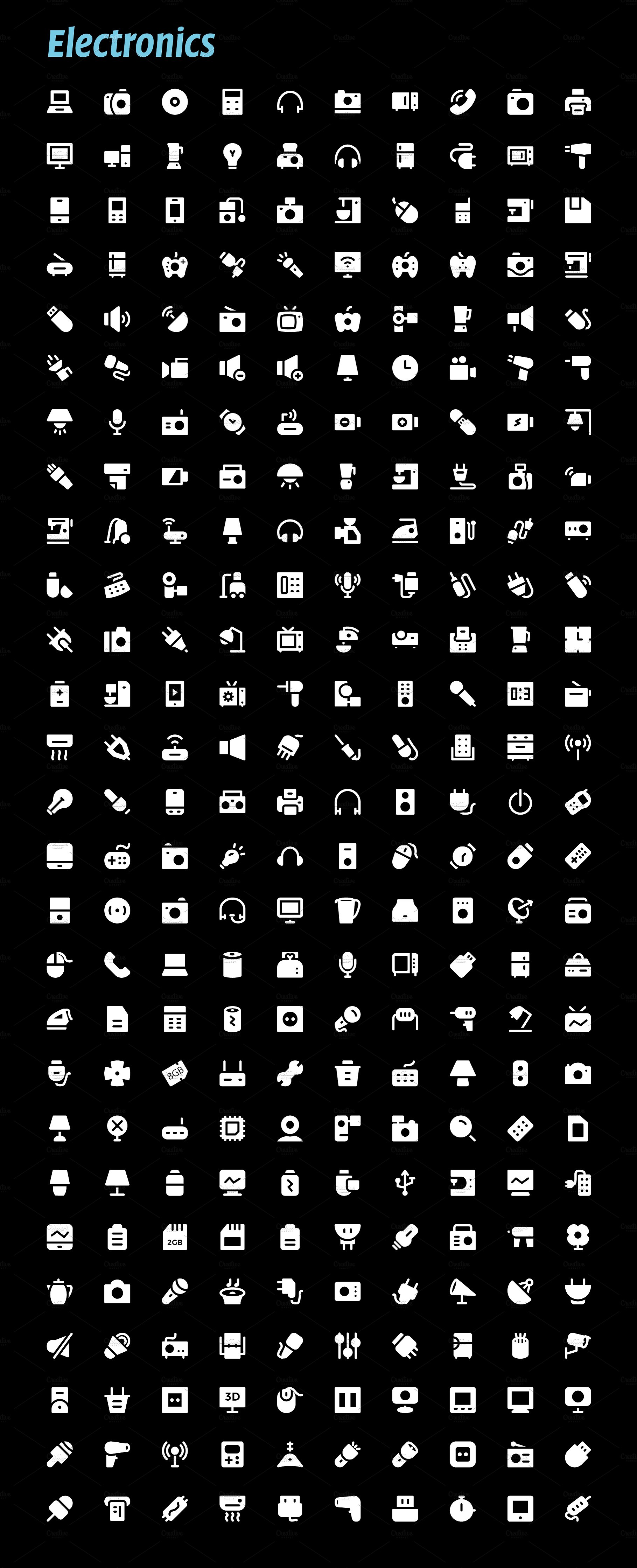 7930 Glyph Icons