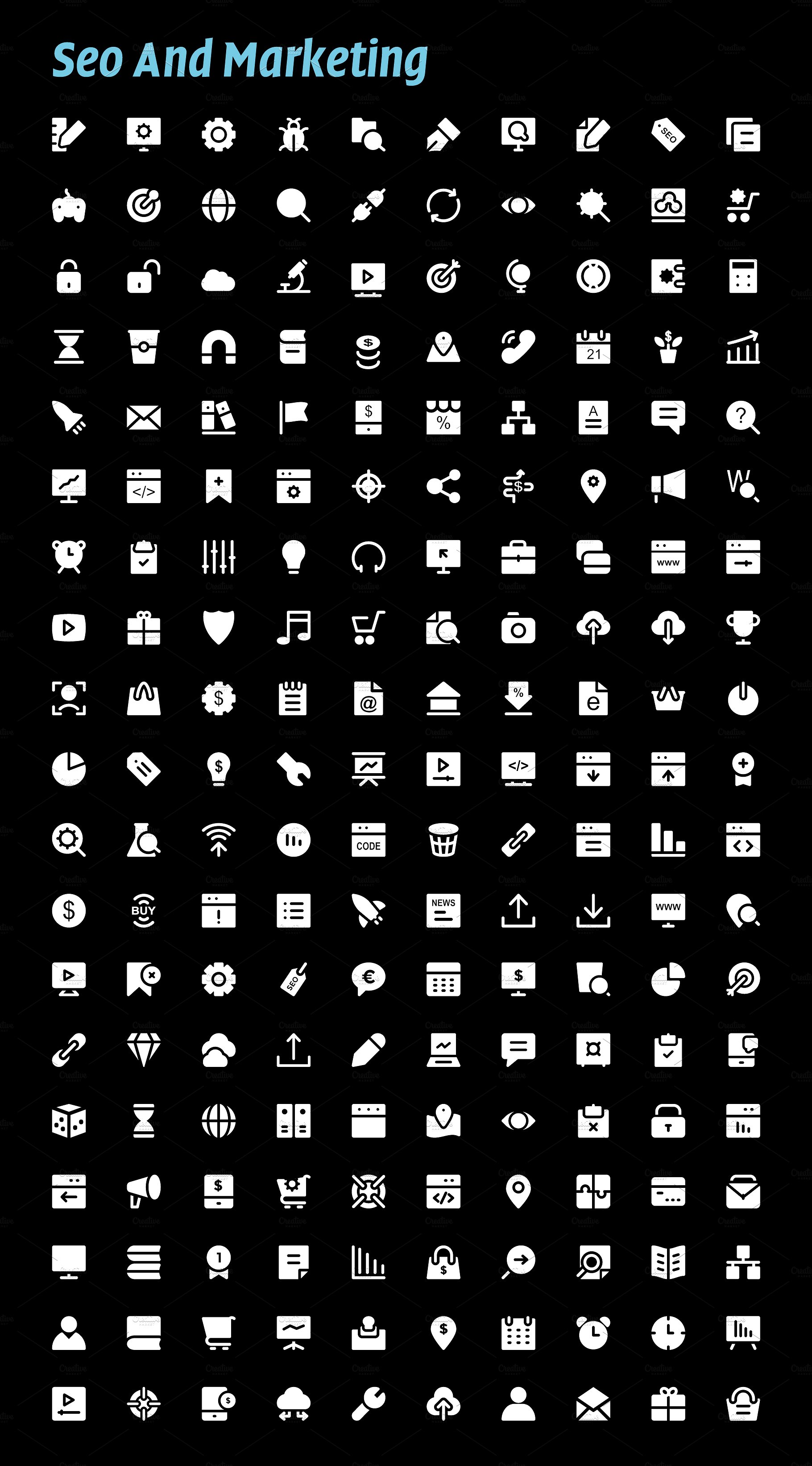 7930 Glyph Icons