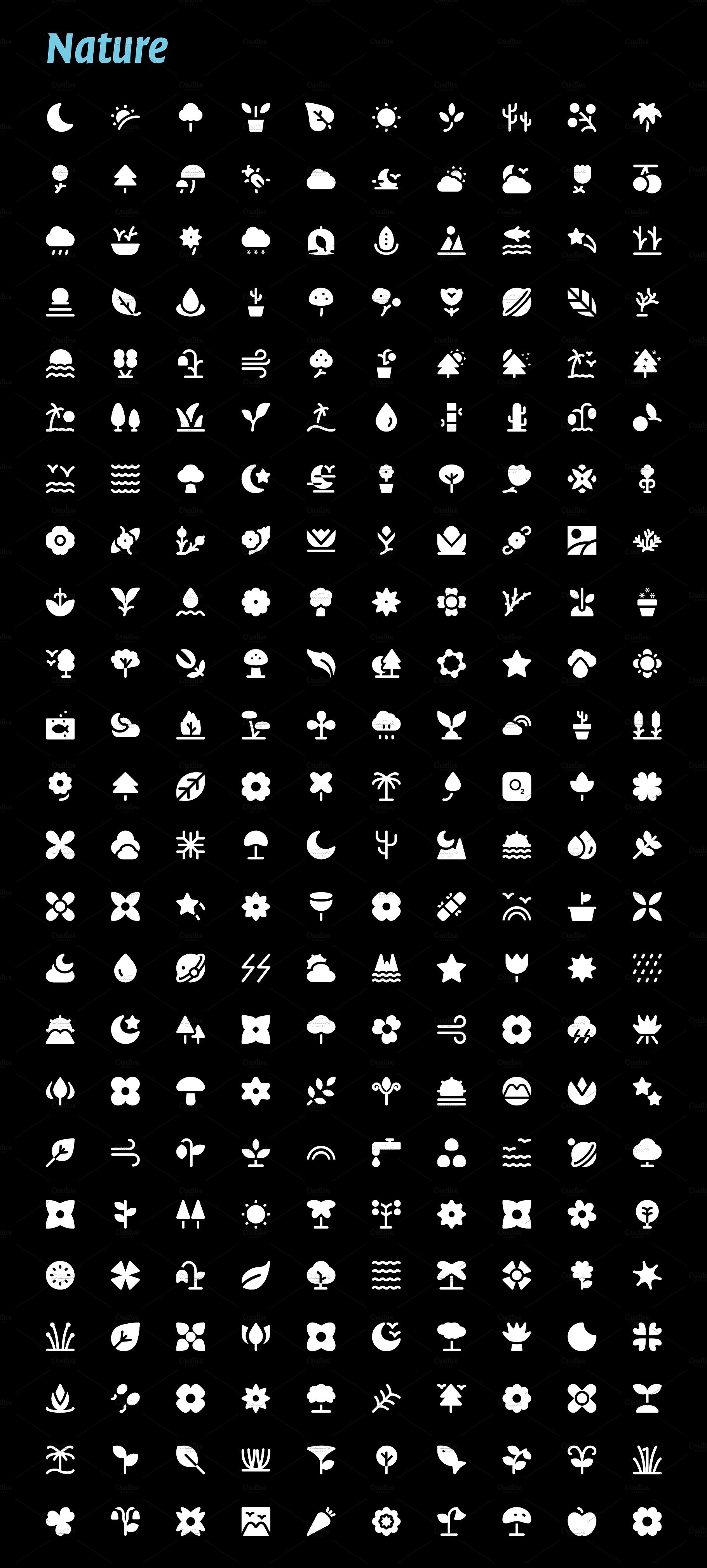 7930 Glyph Icons