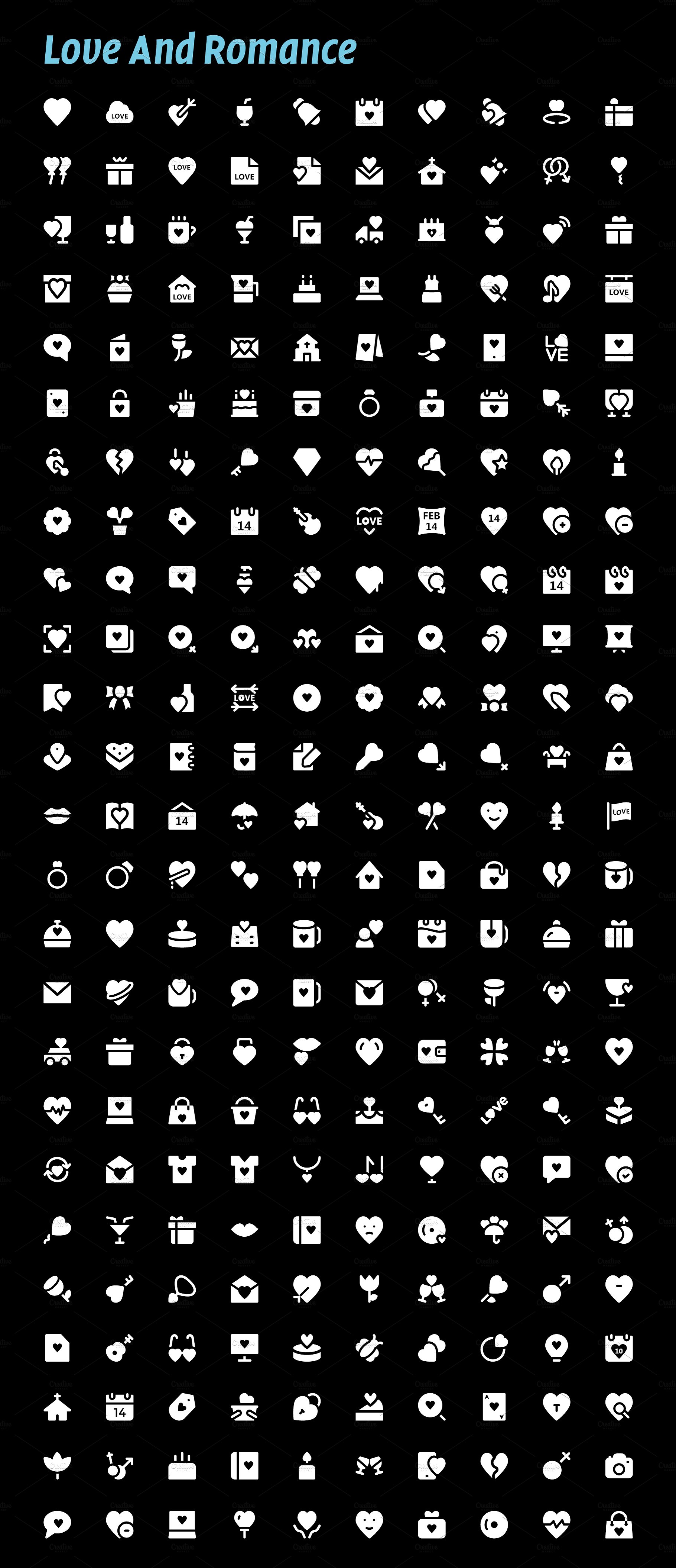 7930 Glyph Icons