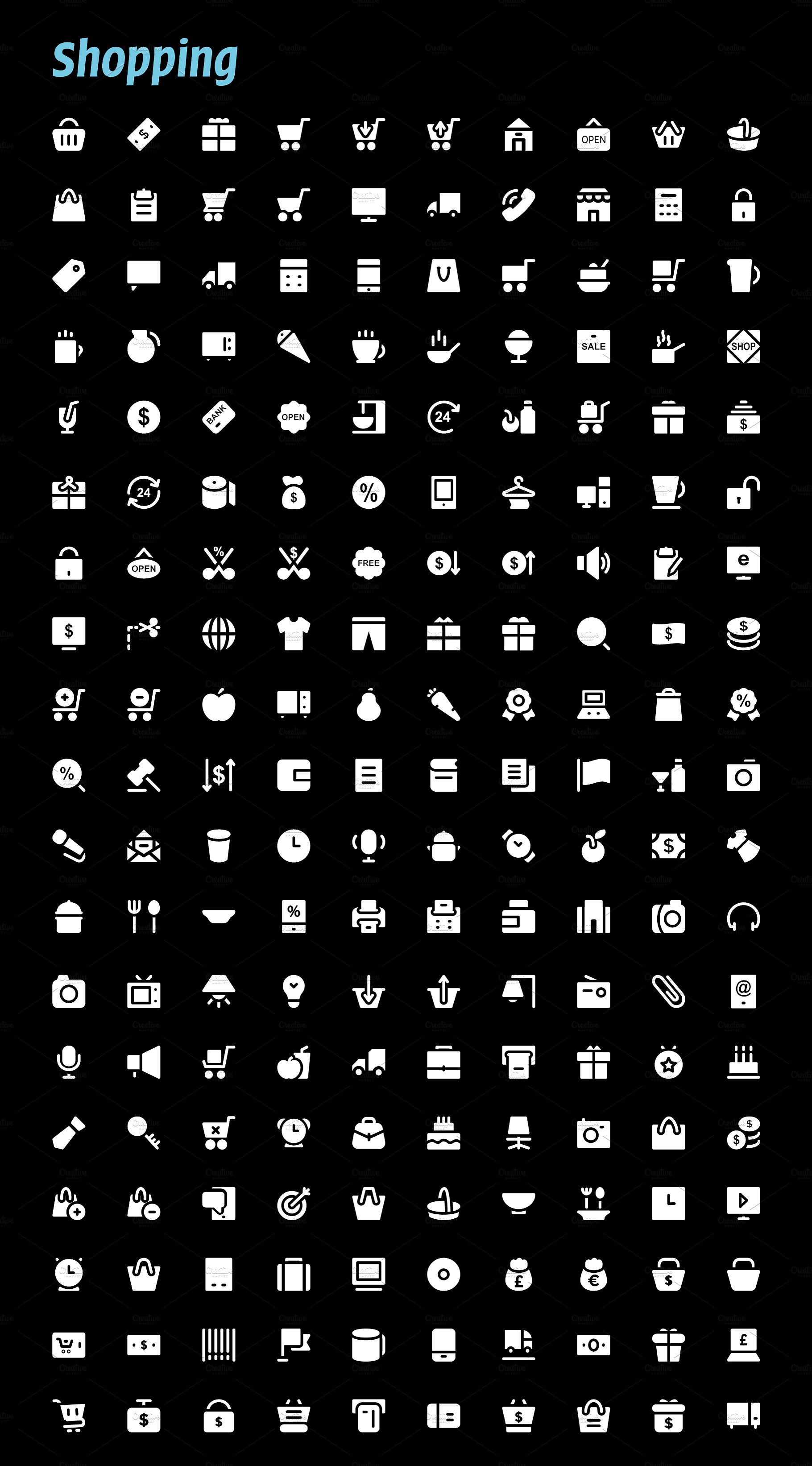 7930 Glyph Icons