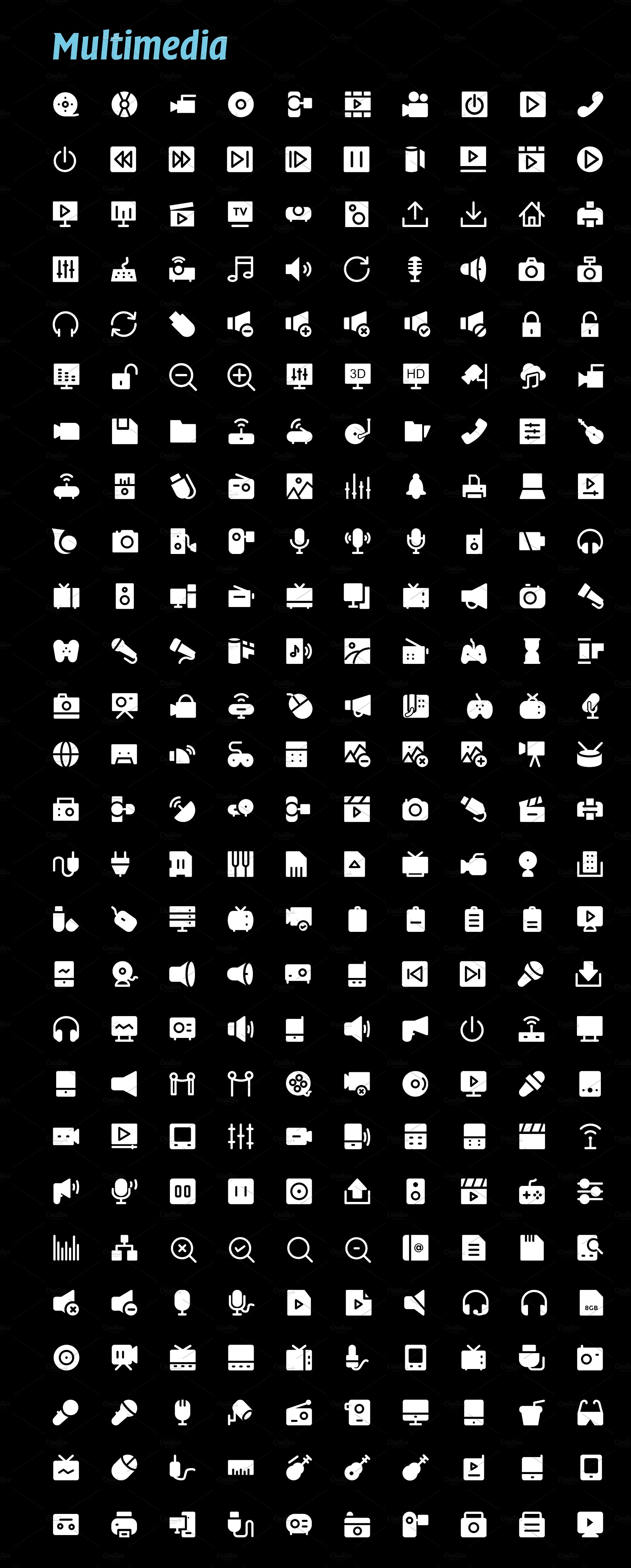 7930 Glyph Icons