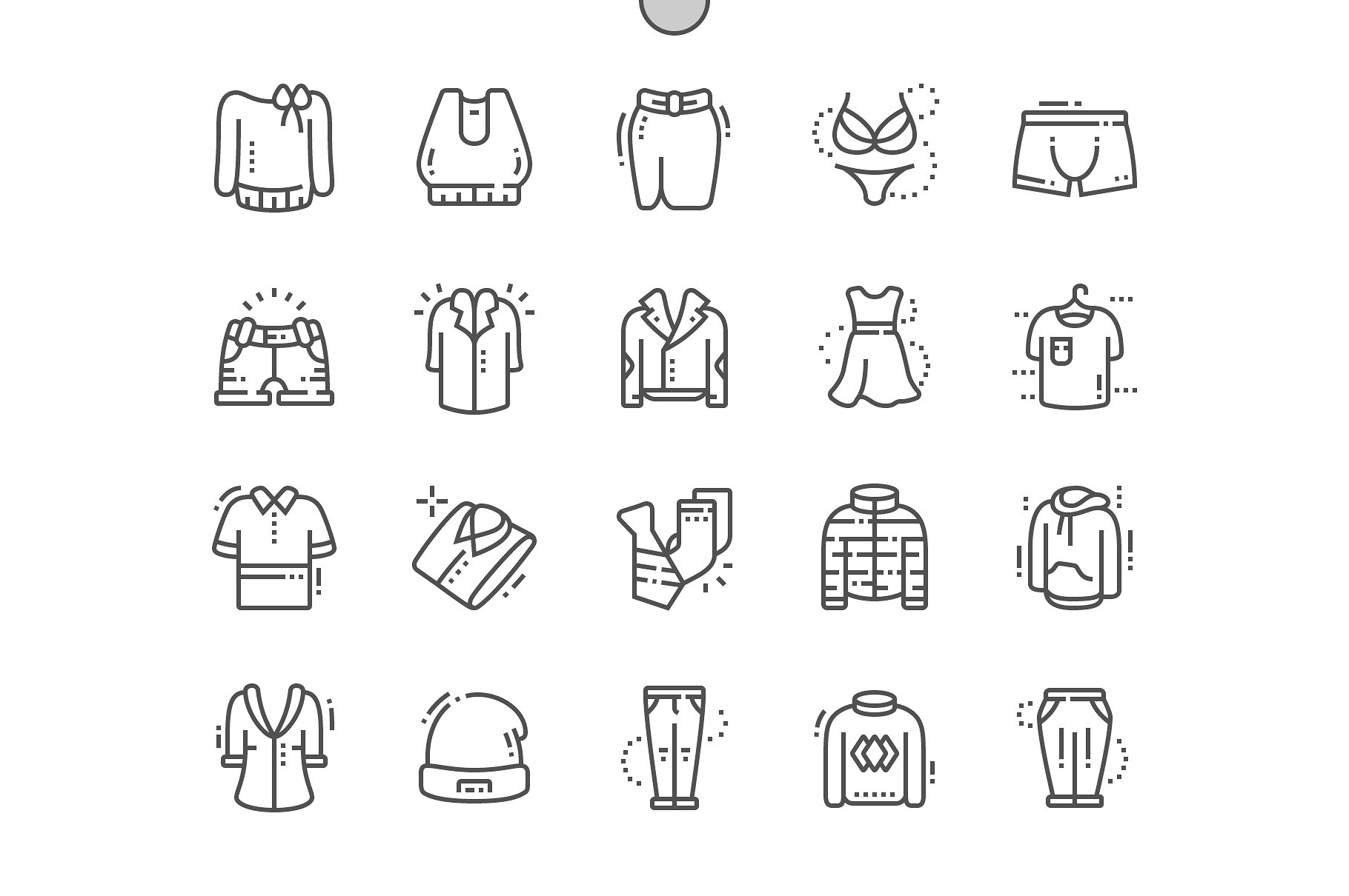 Clothes Line Icons