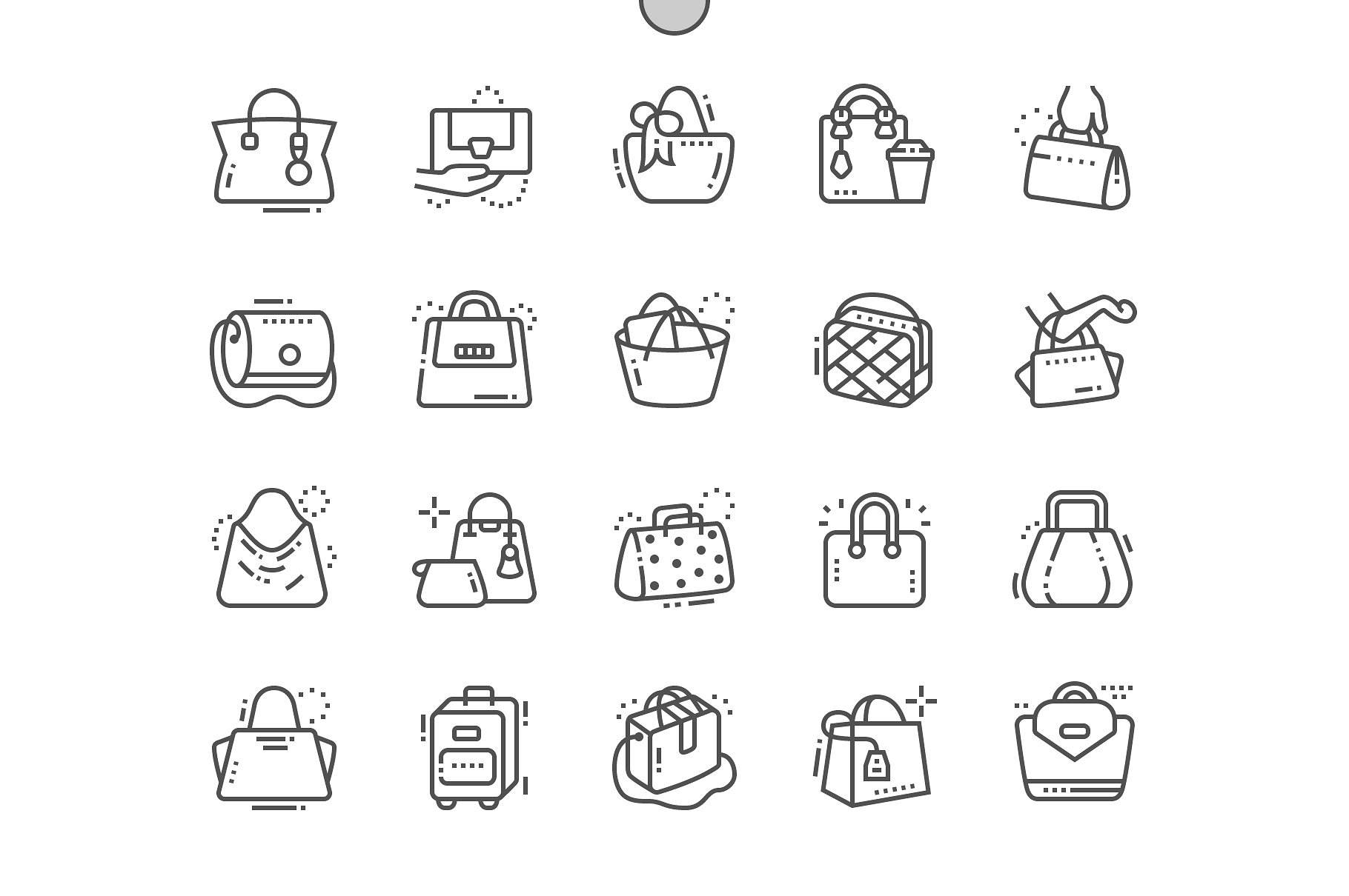 Bags Line Icons