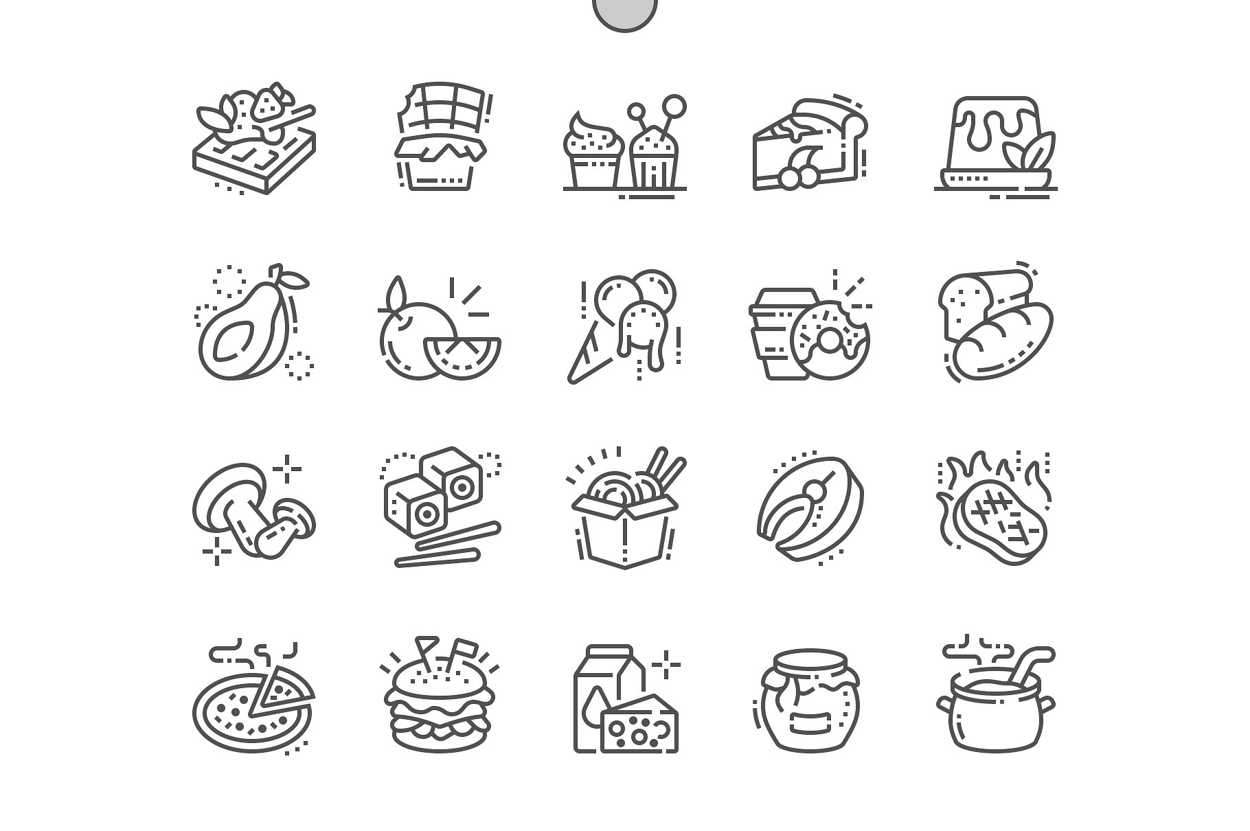 Food Line Icons