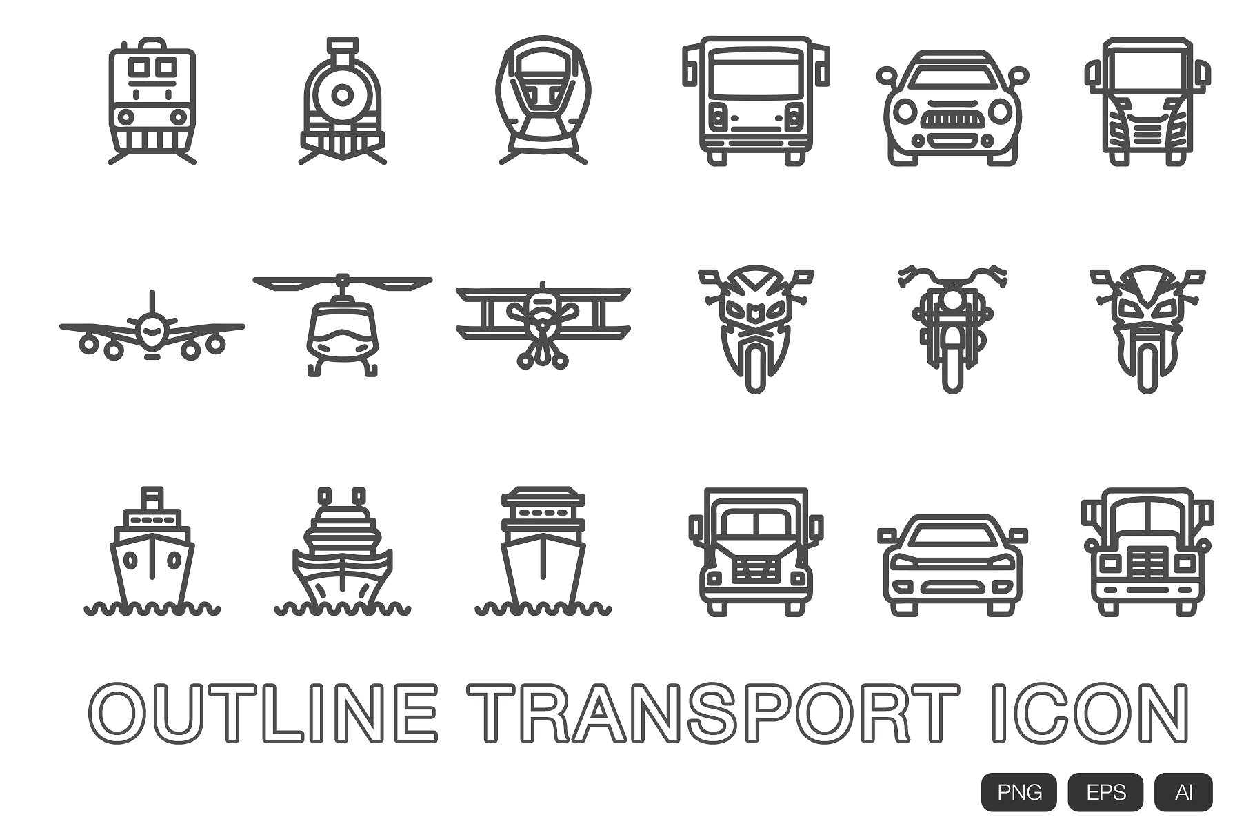 18 Transport Icon