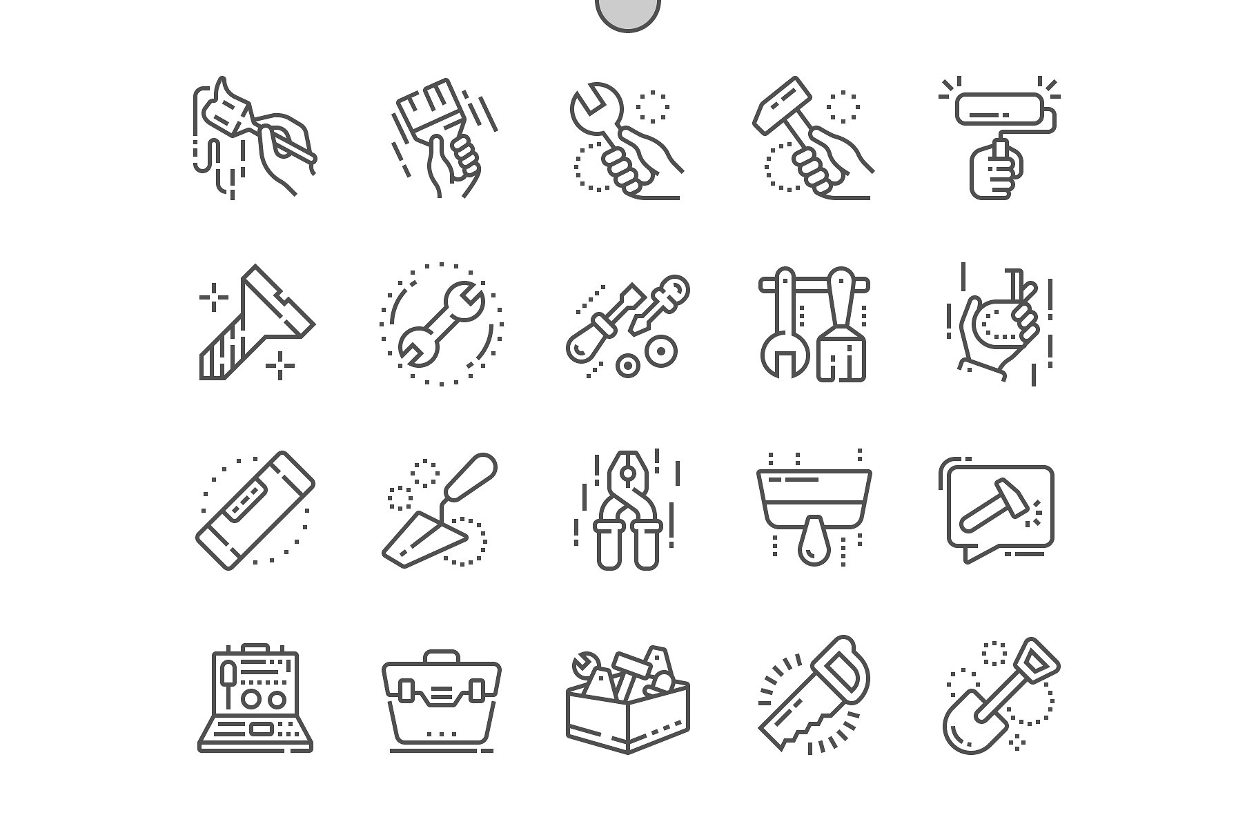 Tools Line Icons