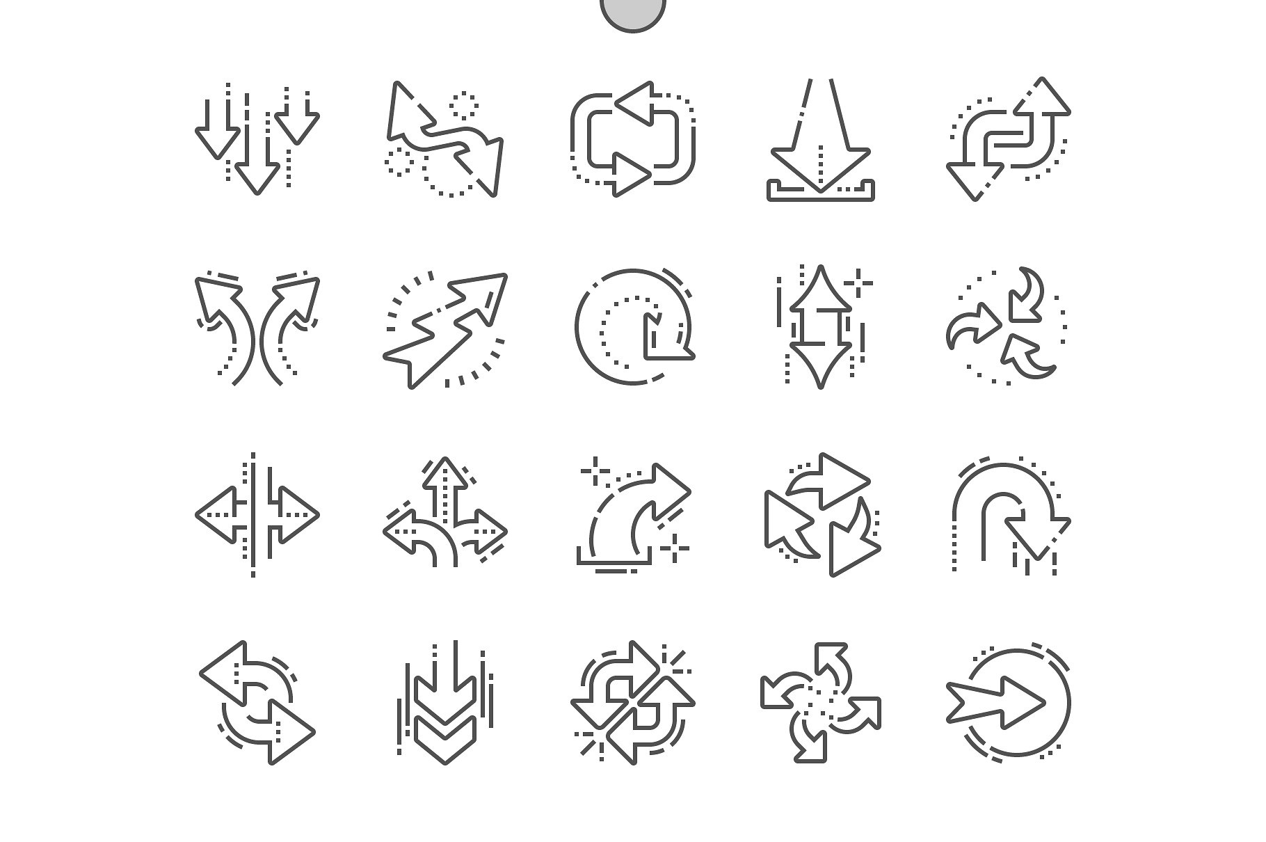 Arrows Line Icons