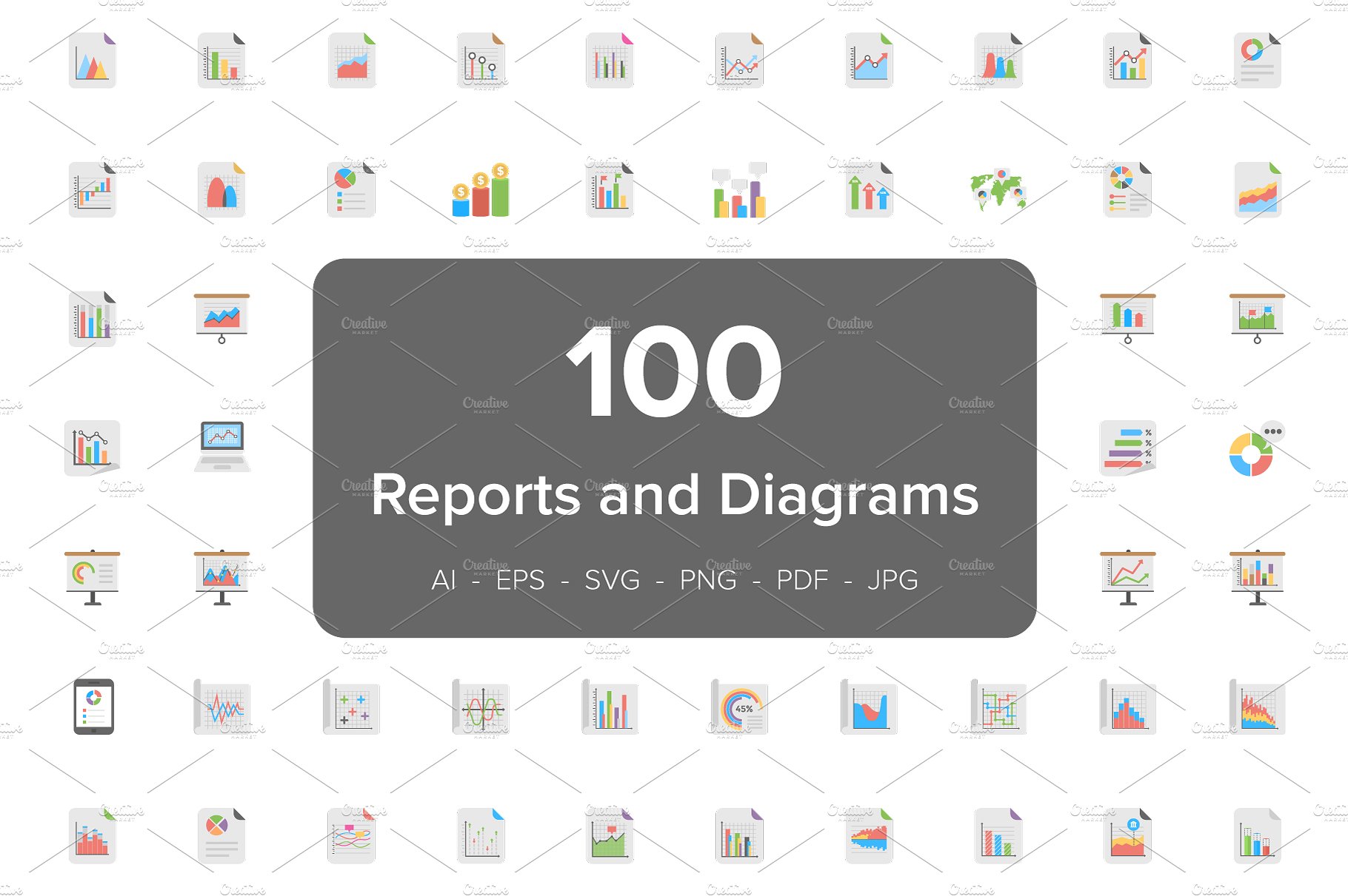 100 Reports and Diagrams Flat