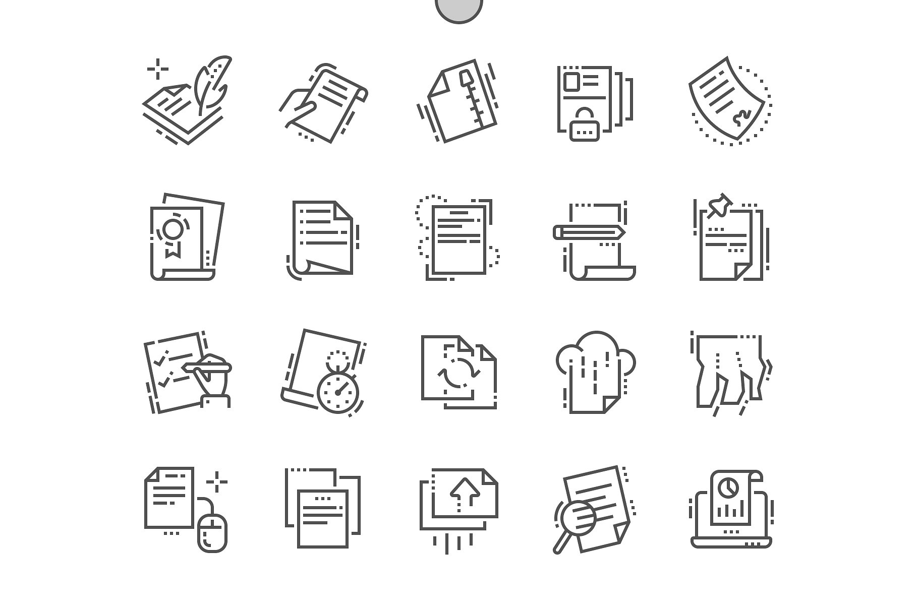 File Line Icons