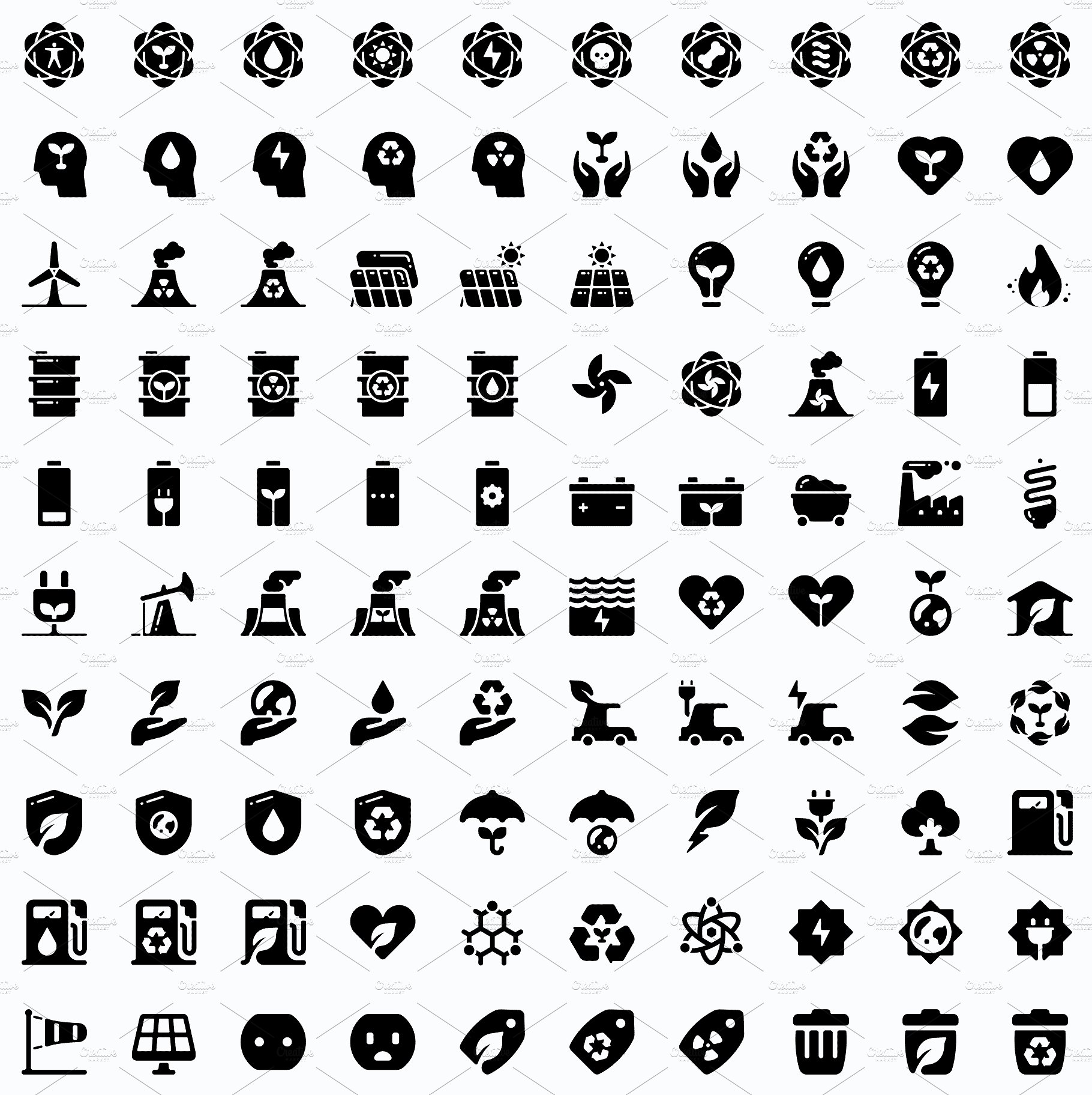 Roundies 2200 Solid Icons