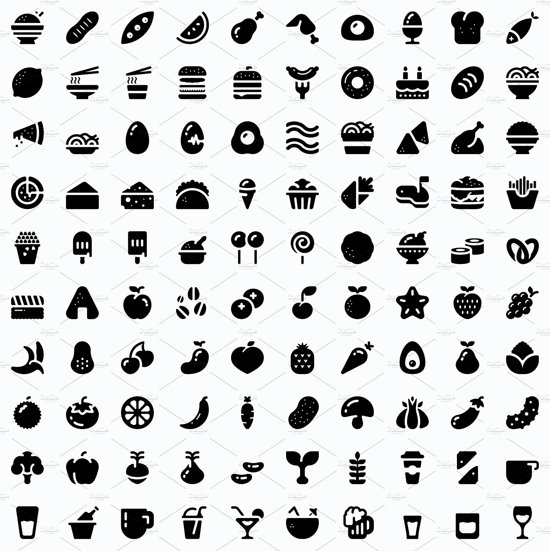 Roundies 2200 Solid Icons