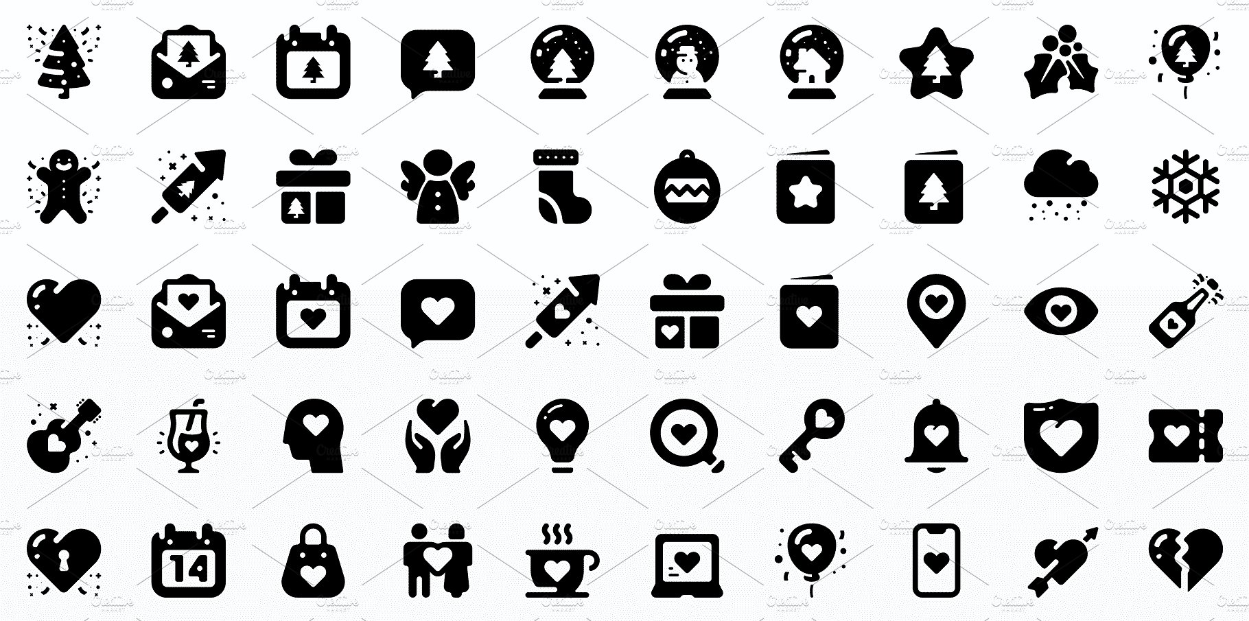 Roundies 2200 Solid Icons