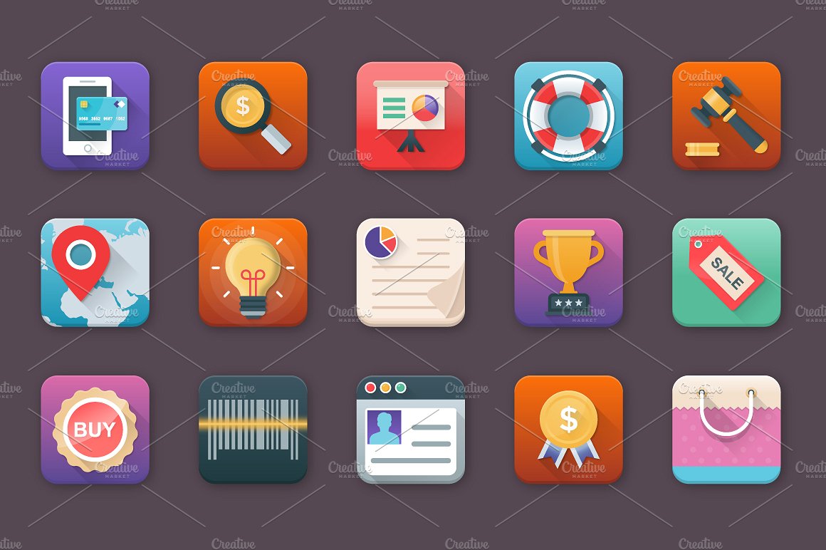 80 Finance App Icons