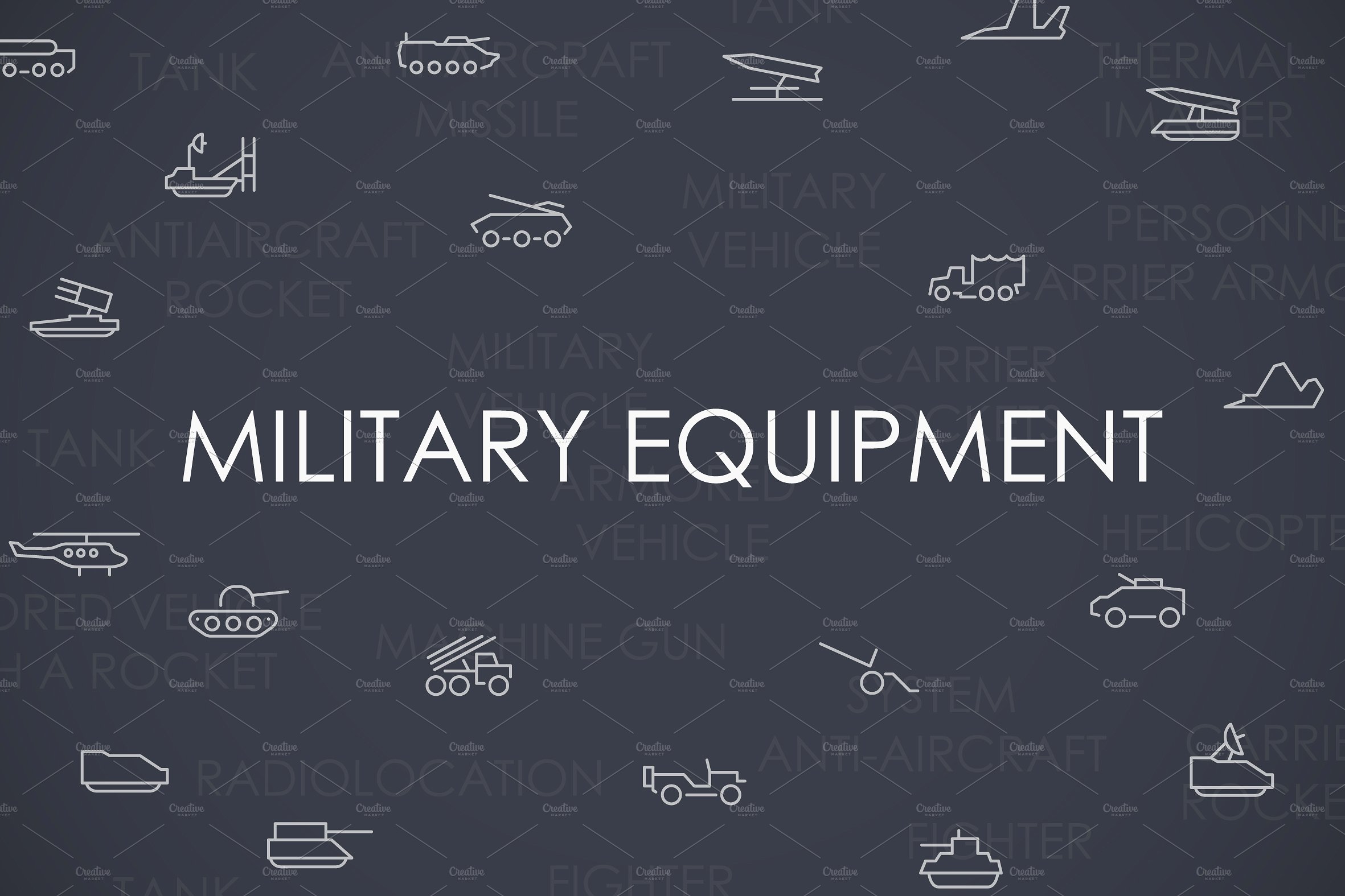 Military equipment thinline ic