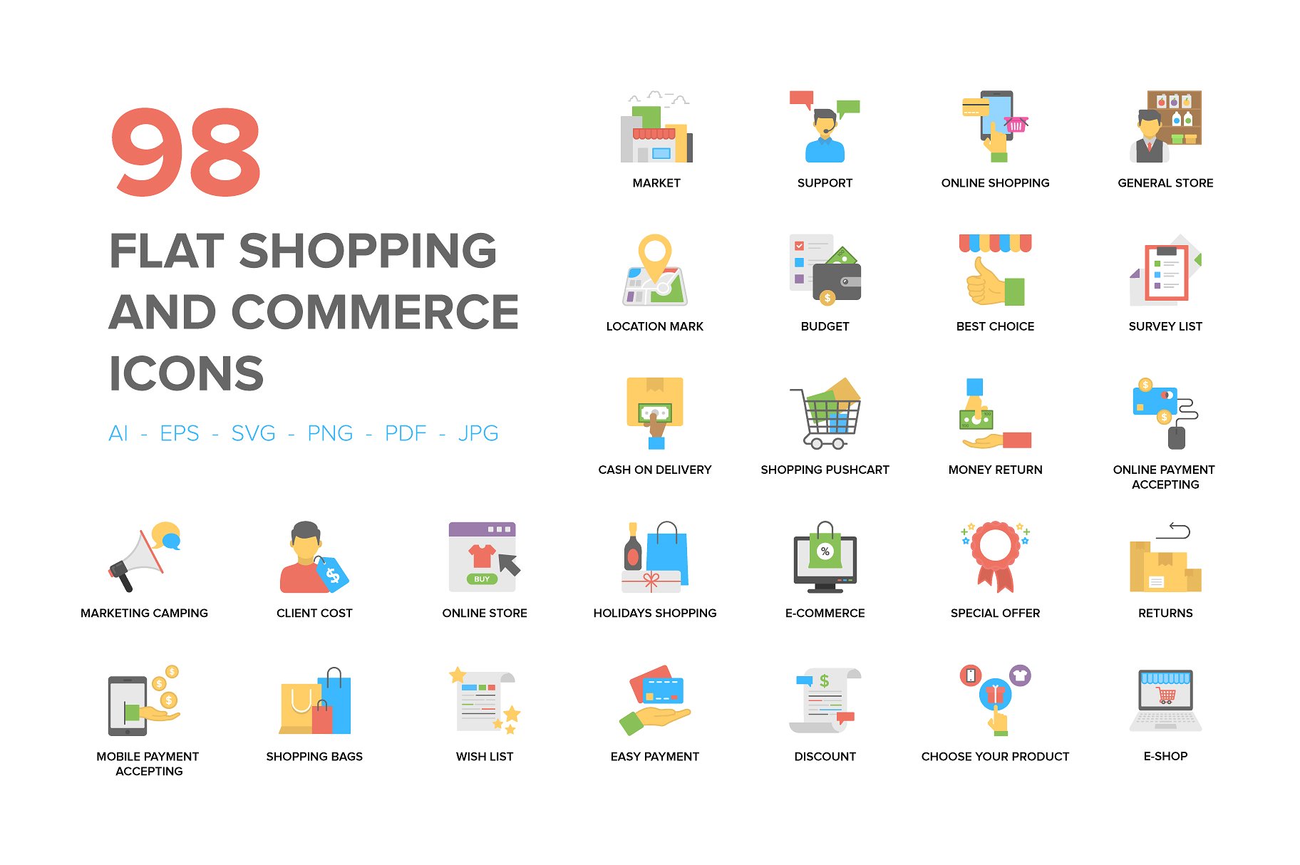 Flat Shopping and Commerce Ico