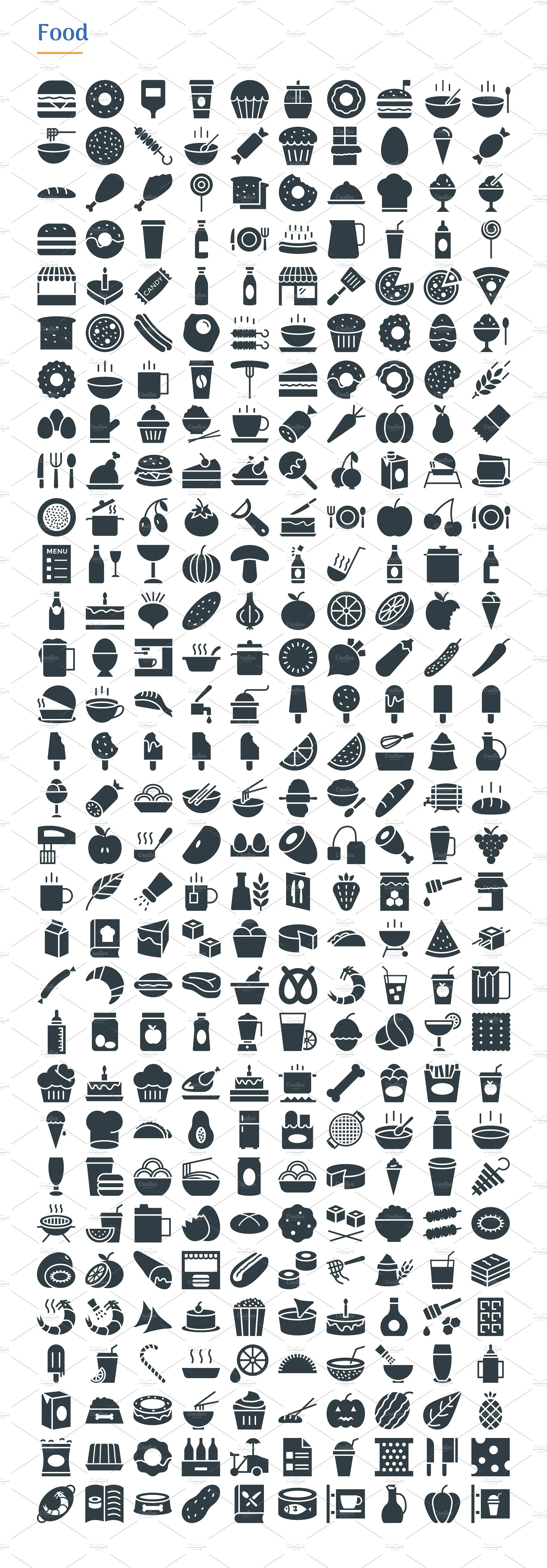 4830 Glyph Icons