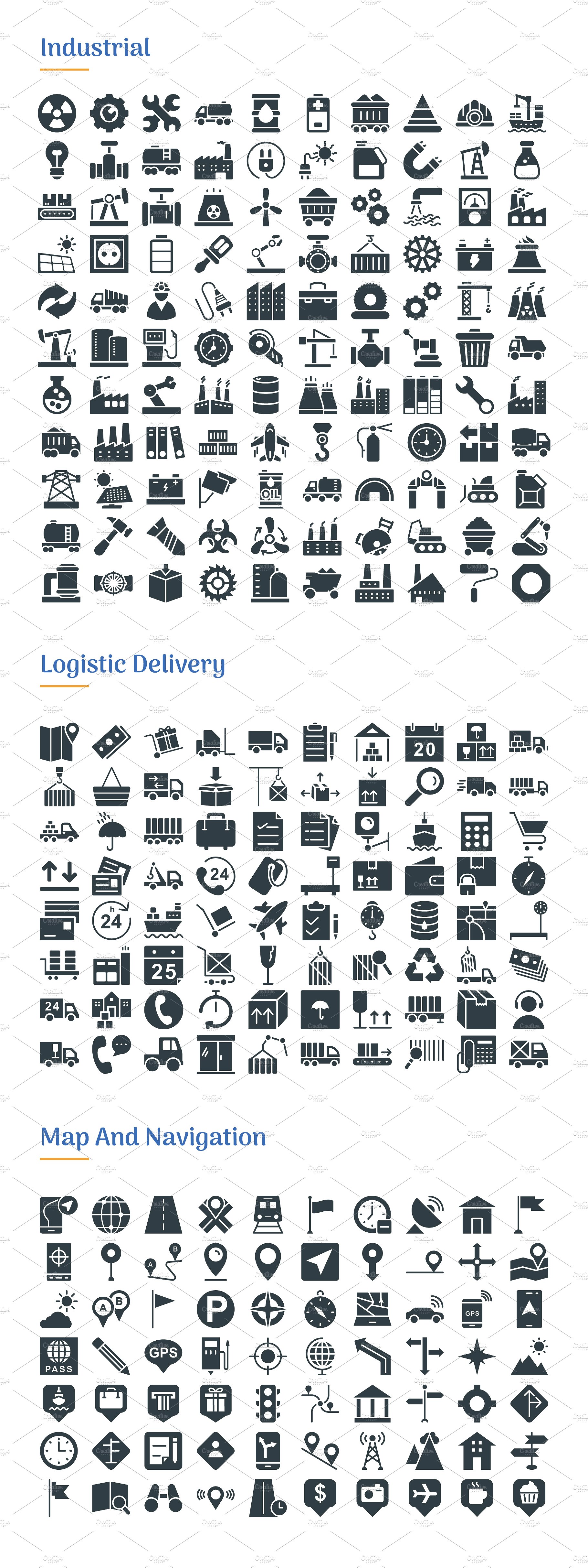 4830 Glyph Icons