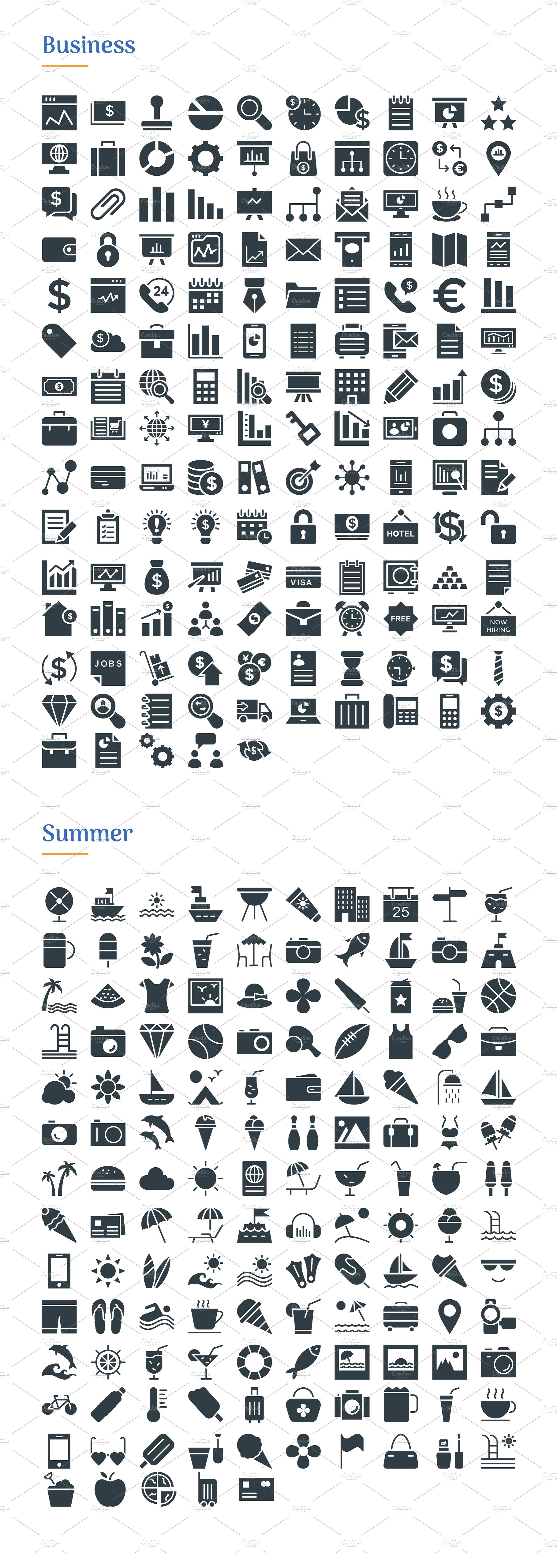 4830 Glyph Icons