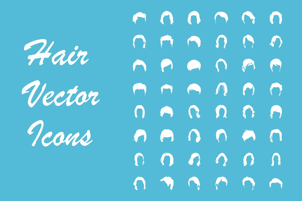 Hair Vector Icons