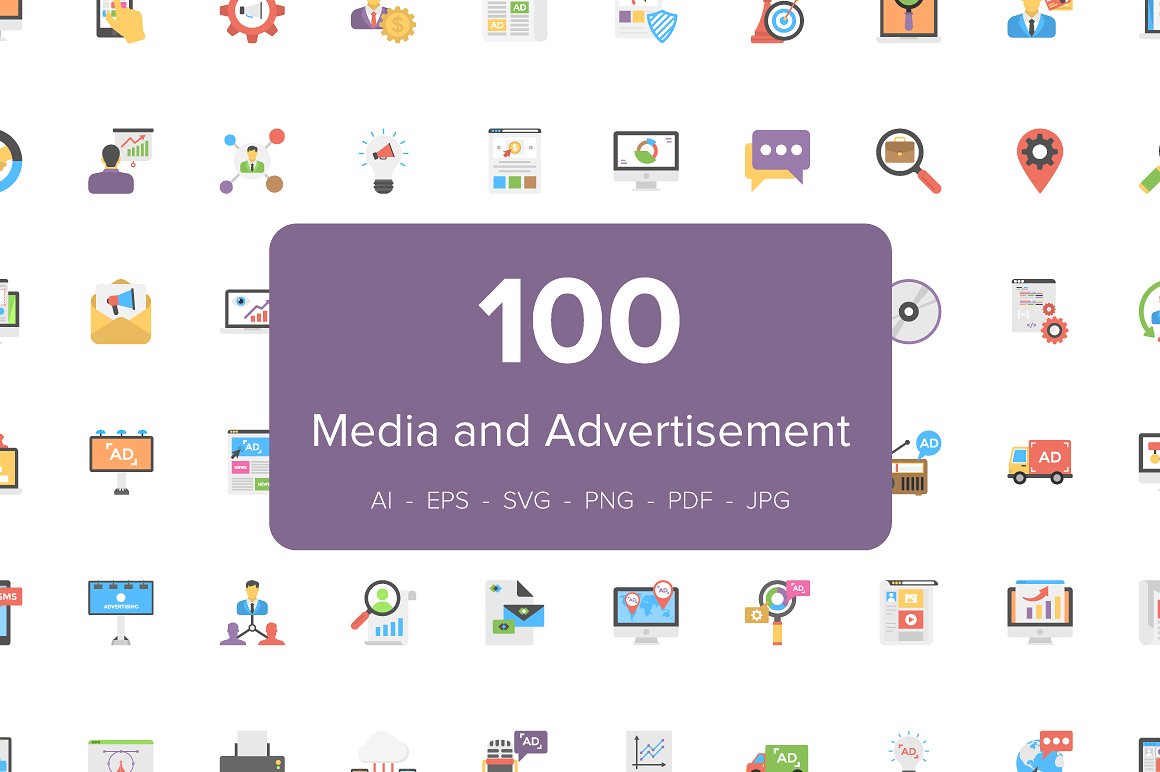 100 Flat Media and Advertising