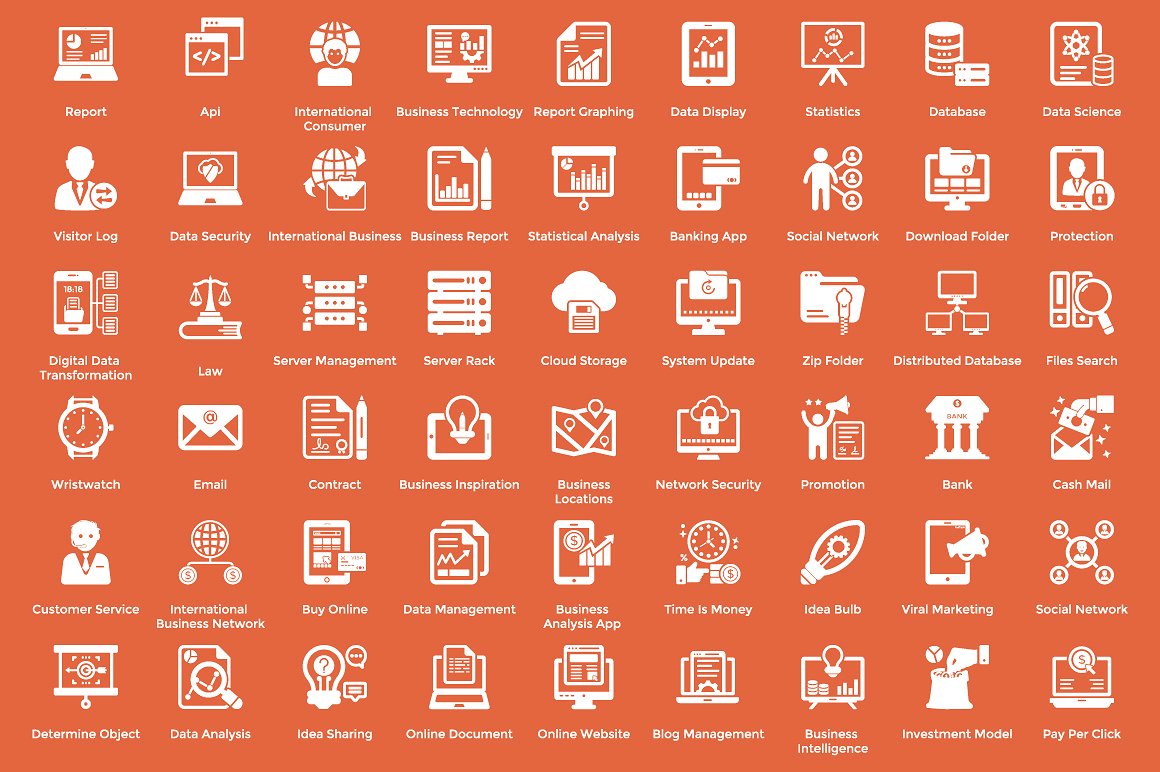 216 Business Management Icons