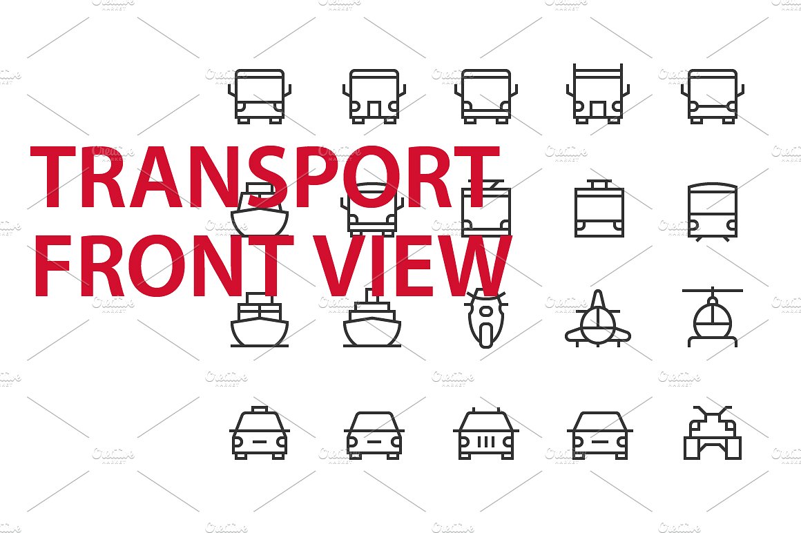 20 Transport Front View UI ico