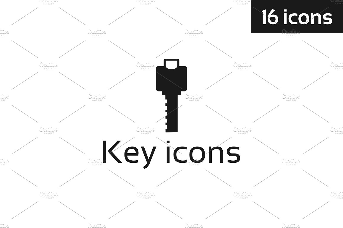 Key icons