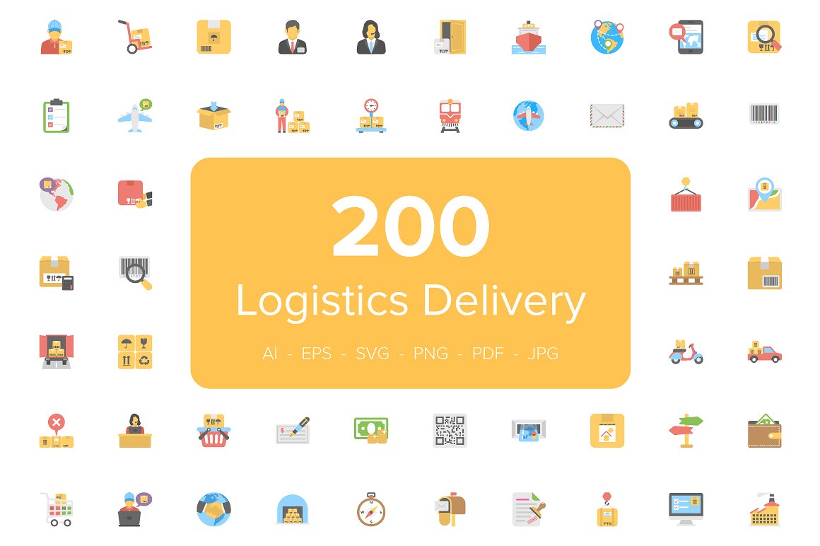 200 Flat Logistics Delivery Ic