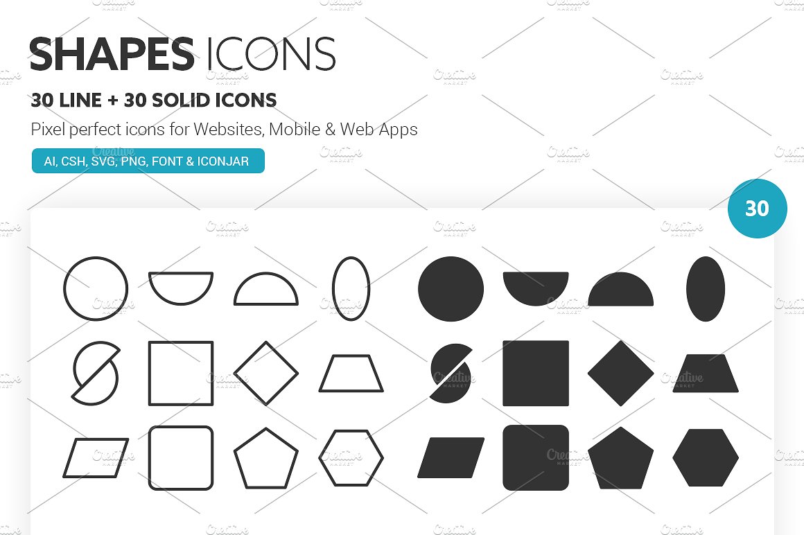 Shapes Icons