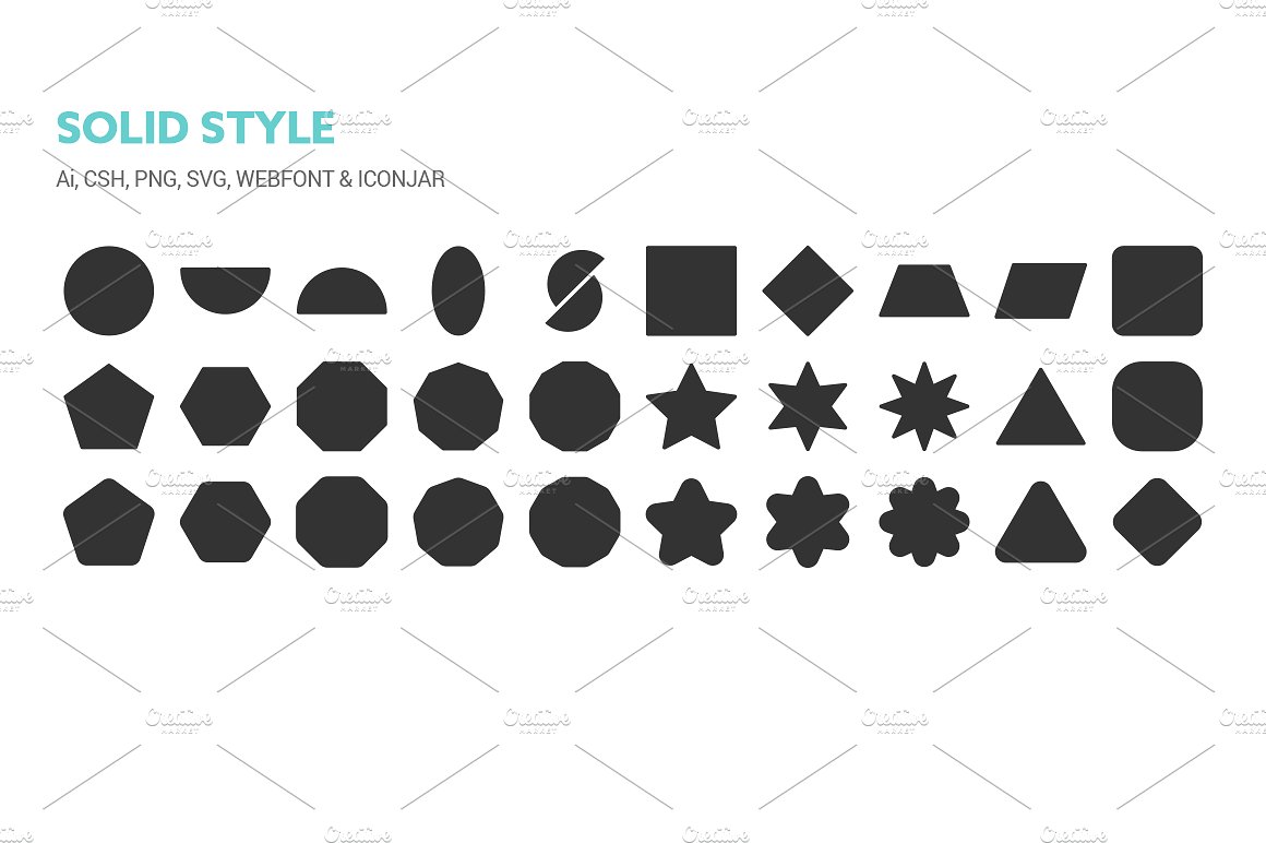 Shapes Icons