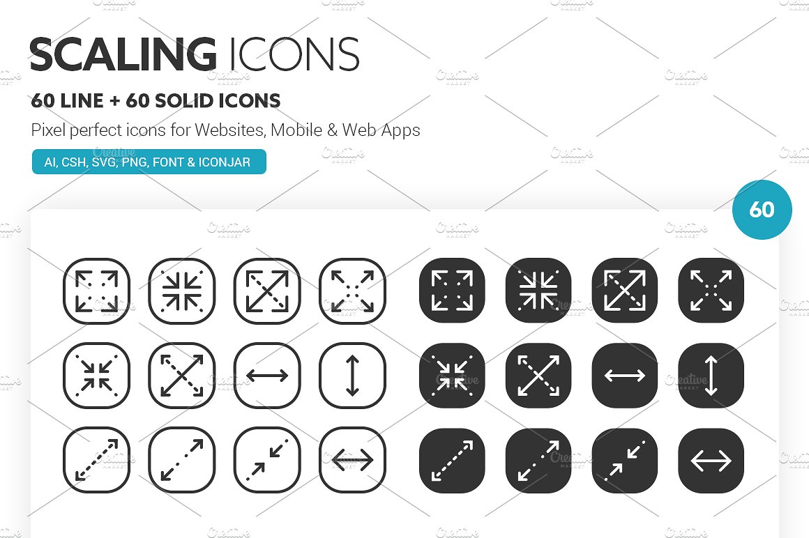 Scaling Icons