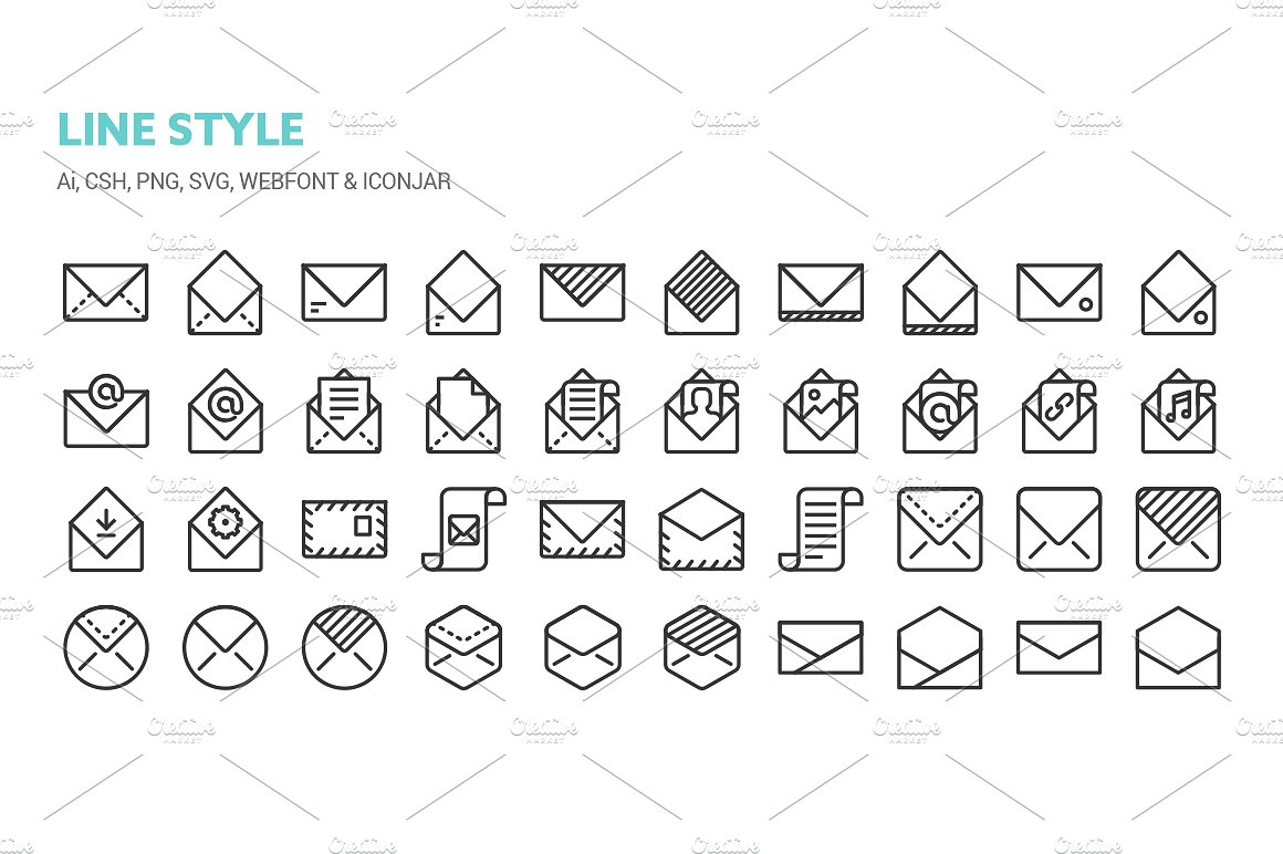 Mail Icons