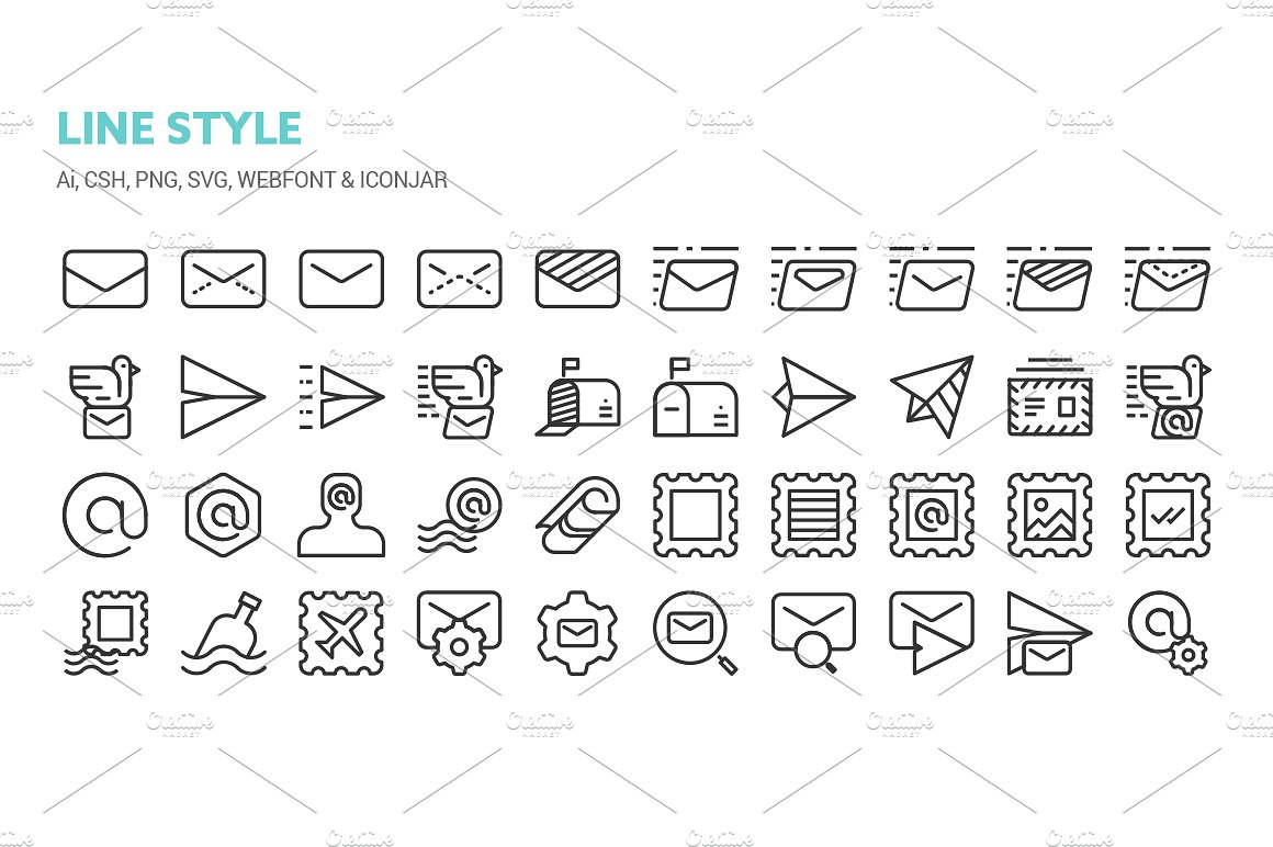 Mail Icons