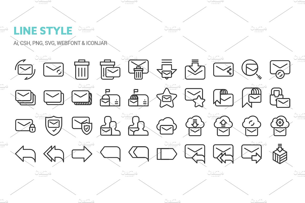 Mail Icons