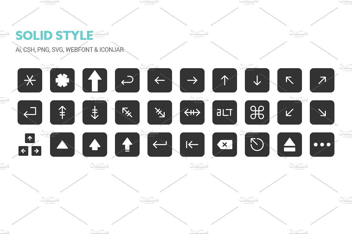 Keyboard Icons