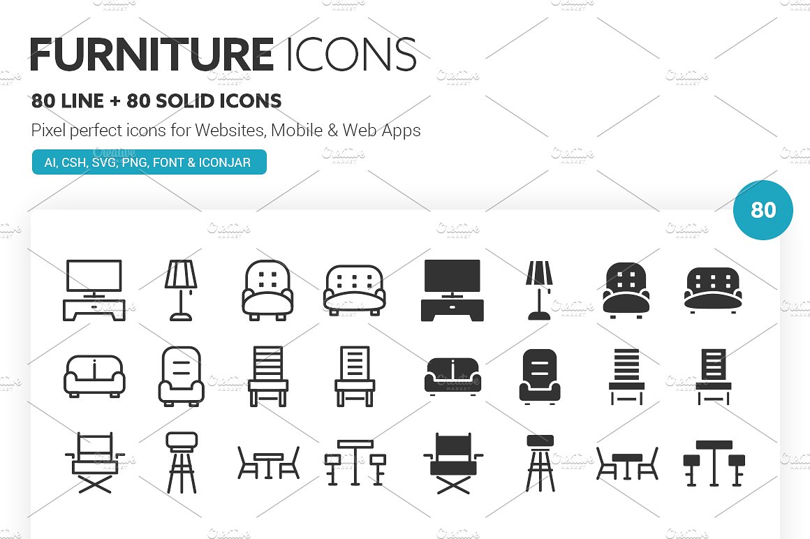 Furniture Icons