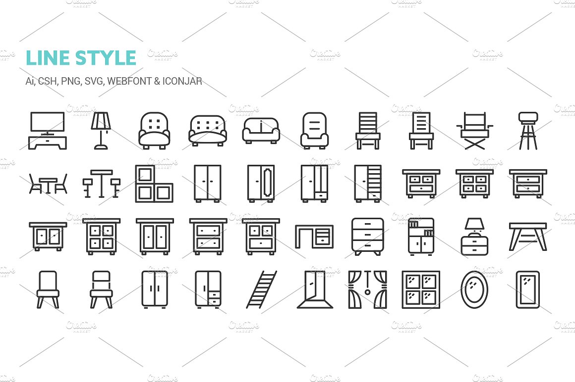 Furniture Icons