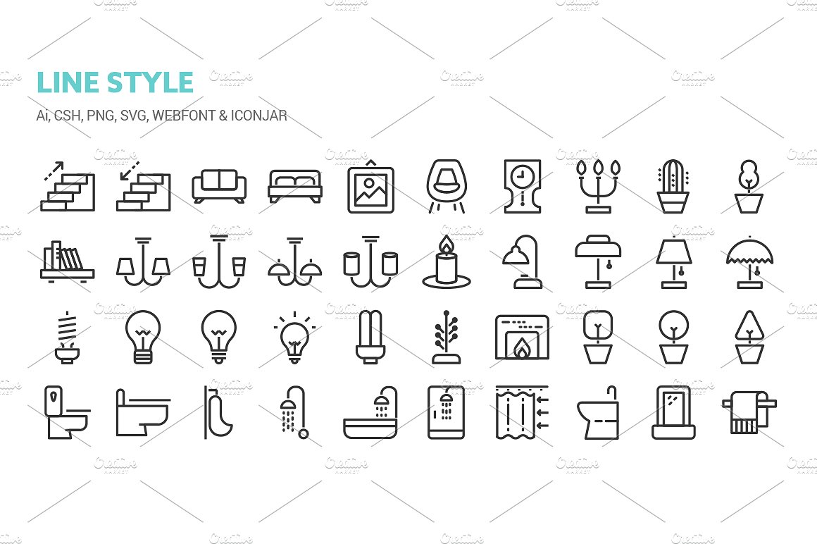 Furniture Icons