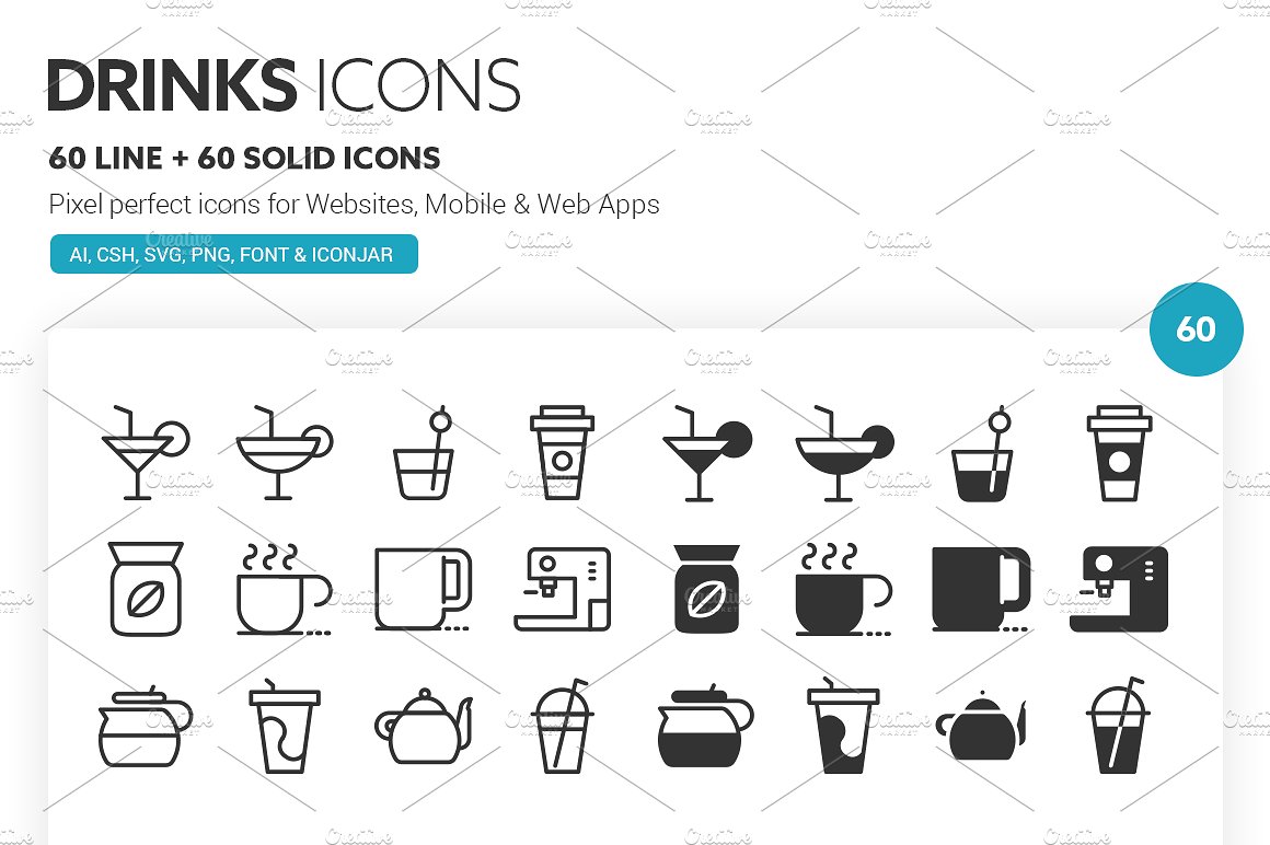 Drinks Icons