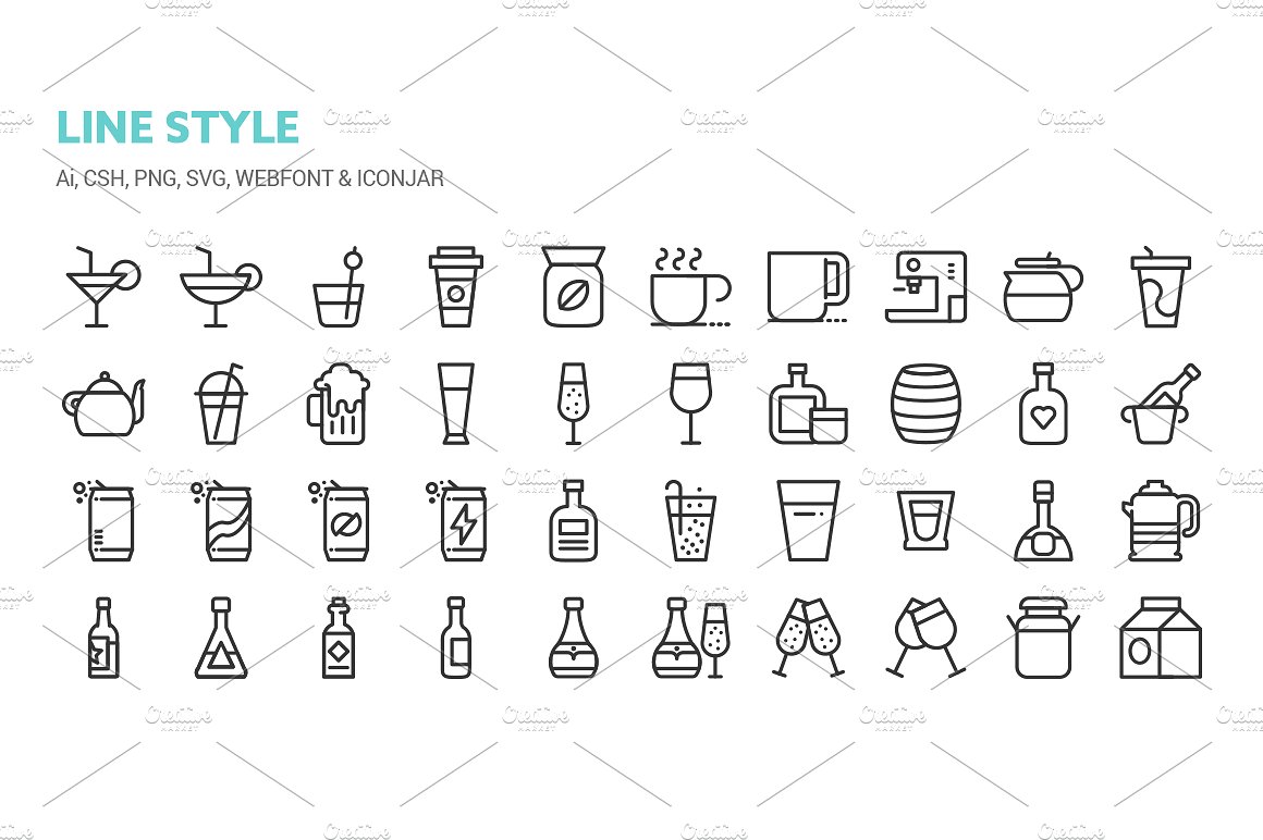 Drinks Icons