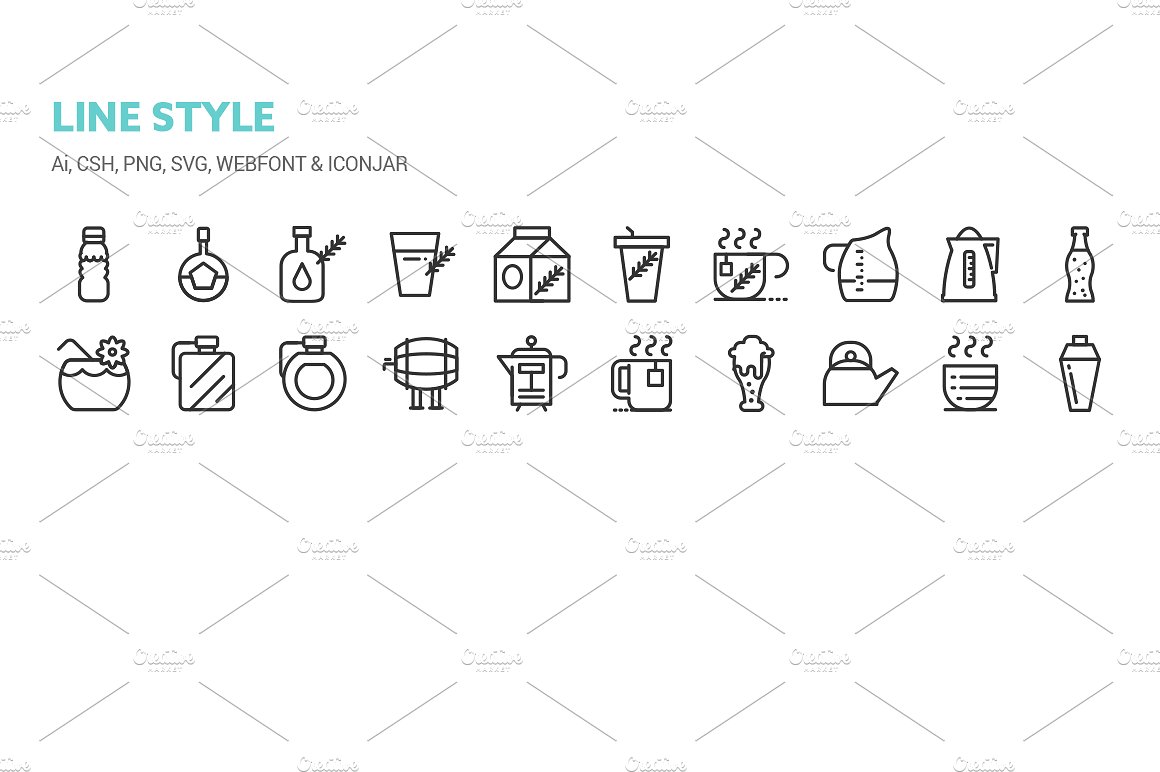 Drinks Icons