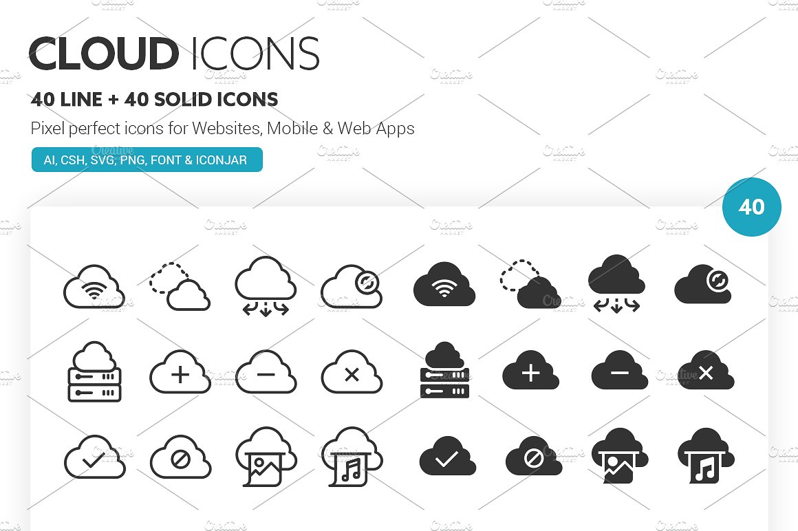 Cloud Icons